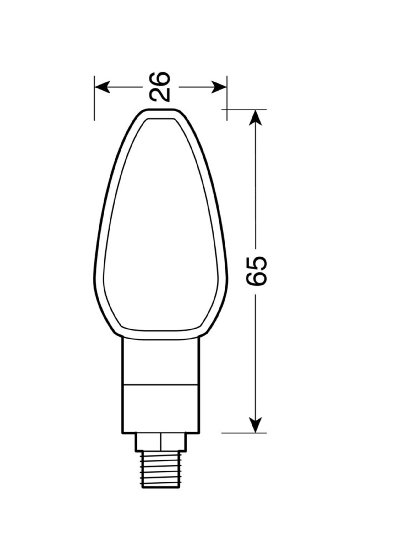 Lampa Knipperlicht Lampa led hoekverlichting