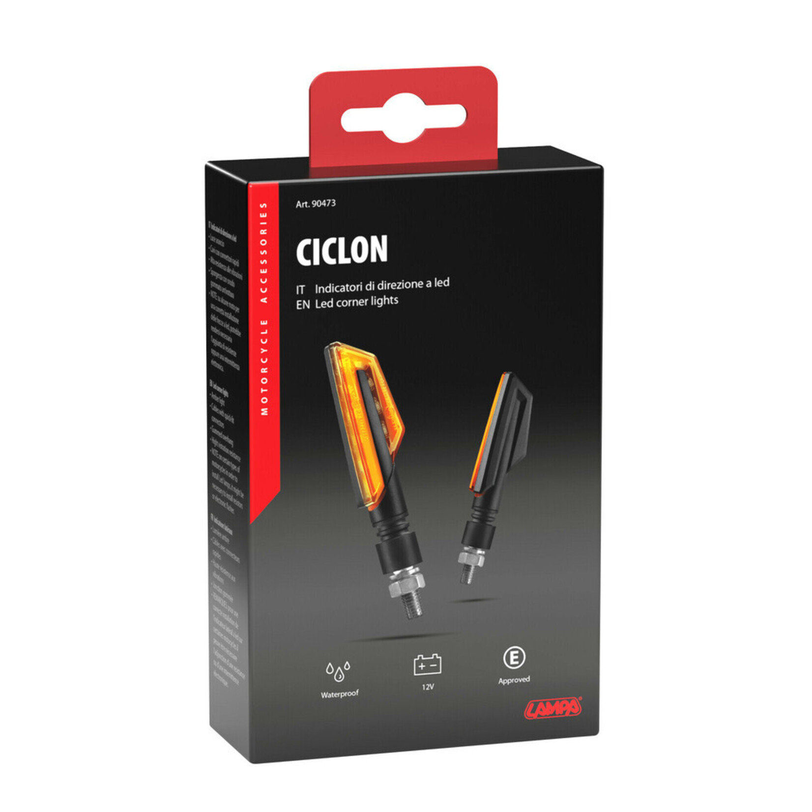 Lampa Ciclon, led corner lights - 12V LED