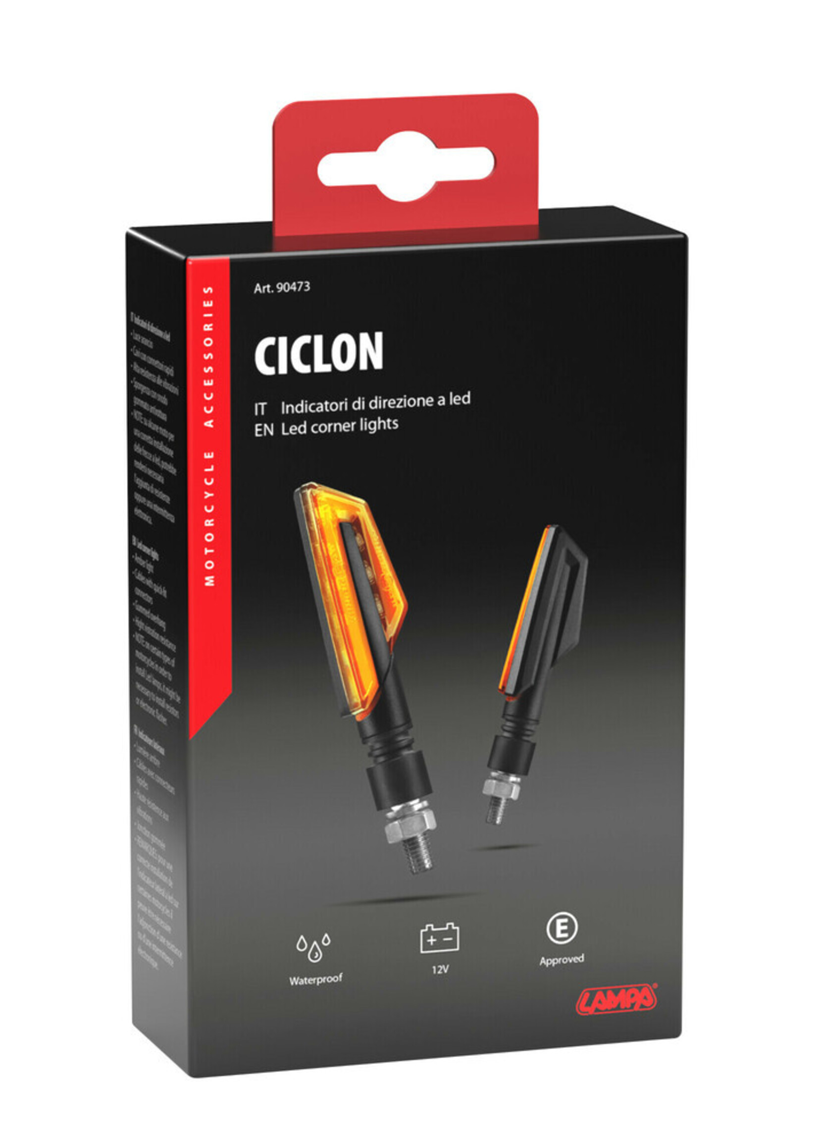 Lampa Ciclon, led corner lights - 12V LED