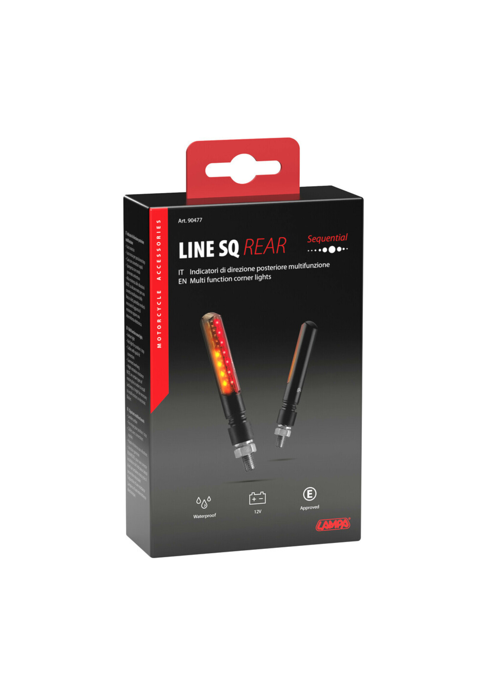 Lampa Lampa Line SQ led Knipperlichten Achterzijde