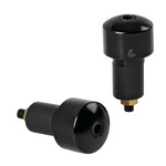 Lampa Universele stuuruiteinden (2 stuks) – Zwart | 90636