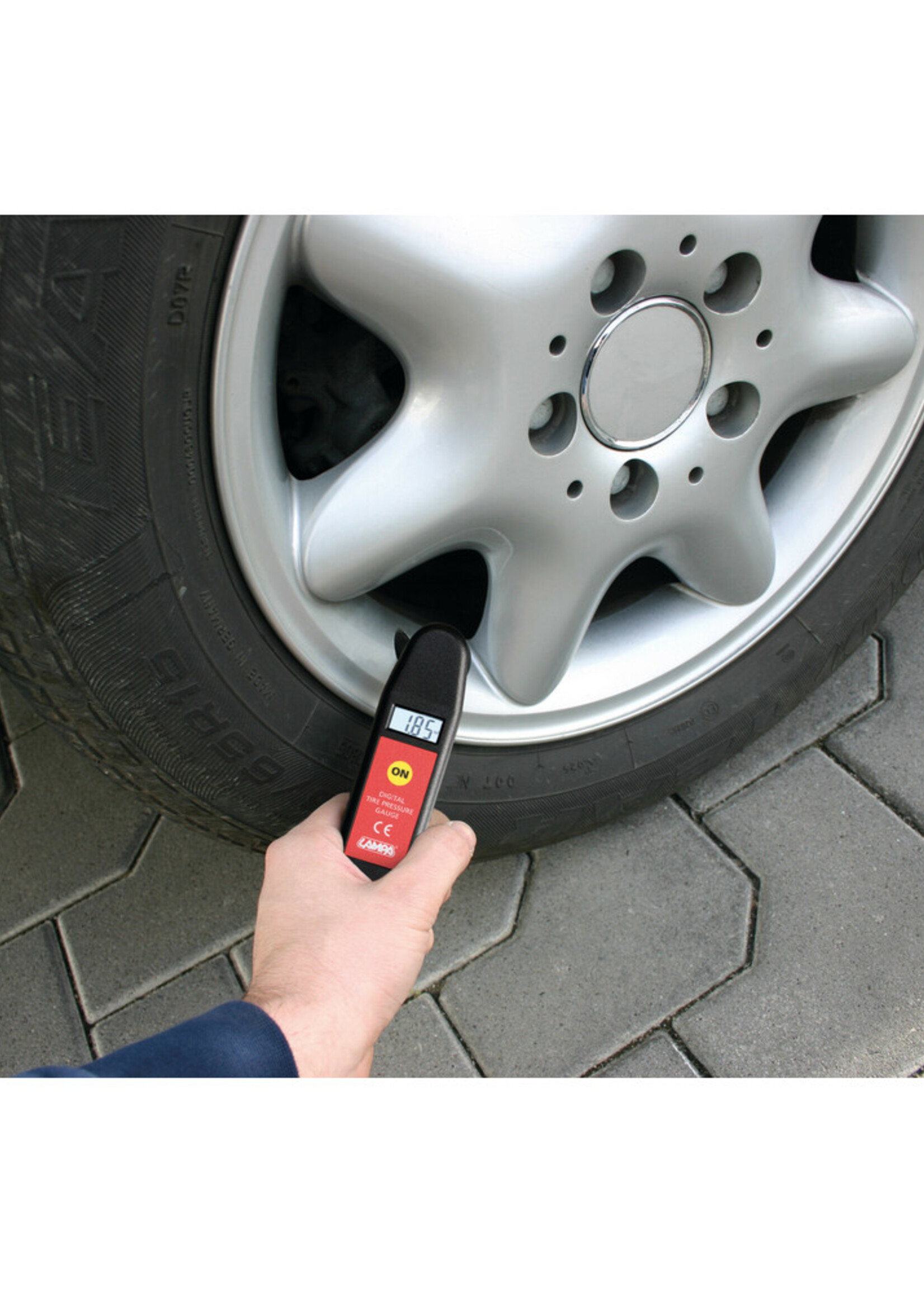 Lampa Digital tyre pressure gauge