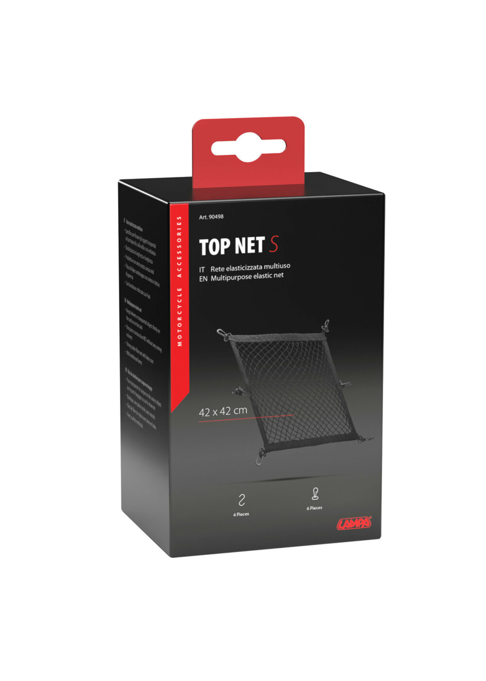 Lampa Top-Net, elasticized multi-purpose net - S - cm 42x42