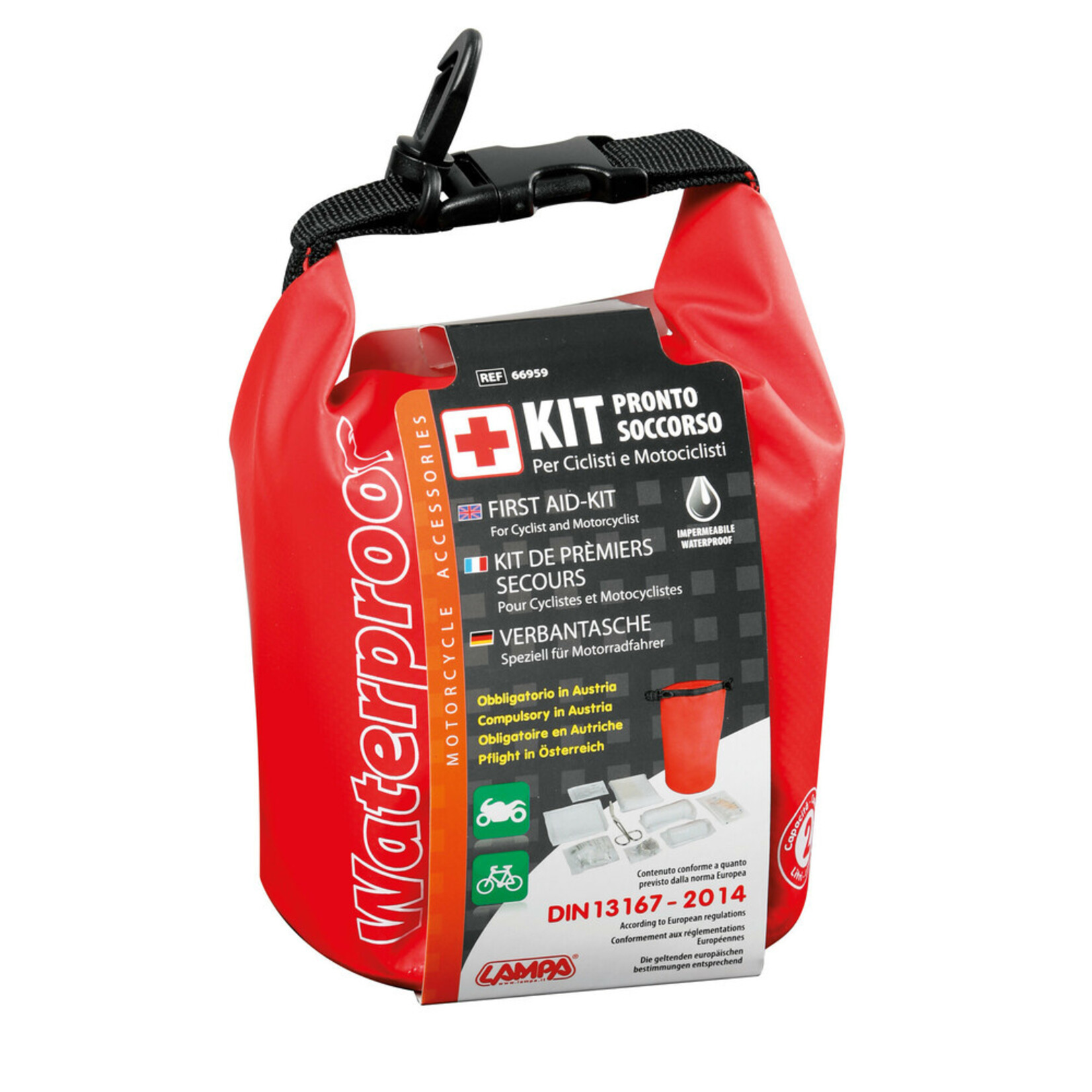 Lampa First aid-kit for cyclist and motorcyclist