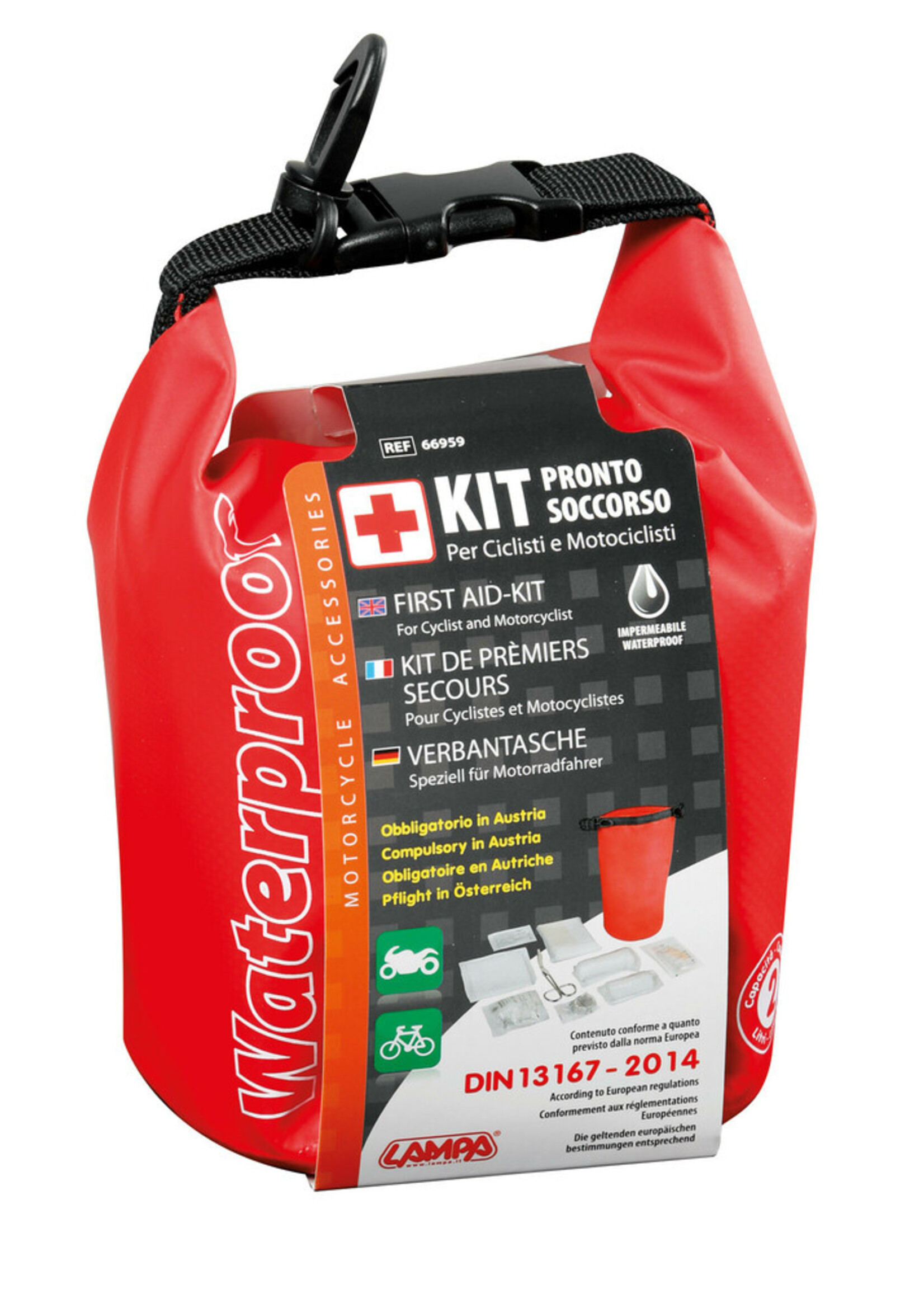 Lampa First aid-kit for cyclist and motorcyclist