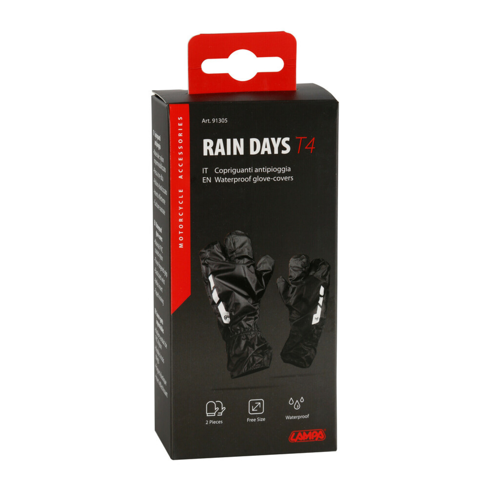 Lampa Rain-Days T4, waterproof glove-covers