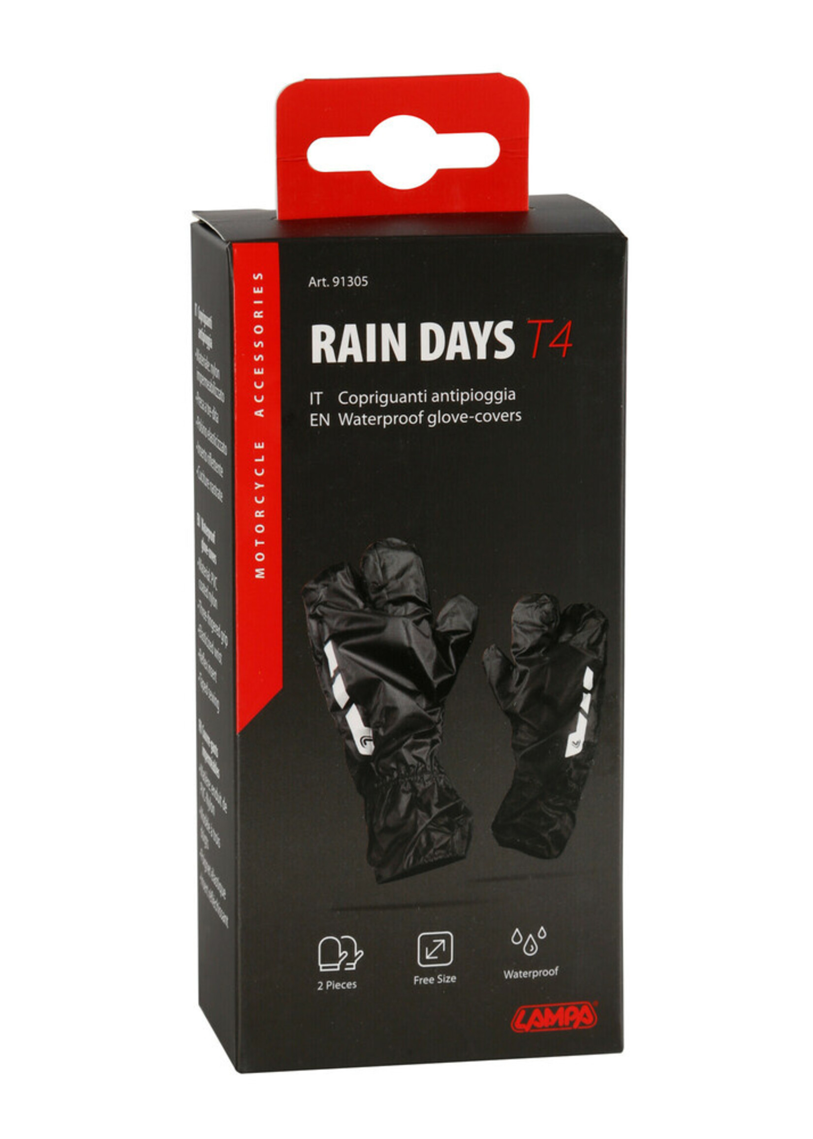 Lampa Rain-Days T4, waterproof glove-covers