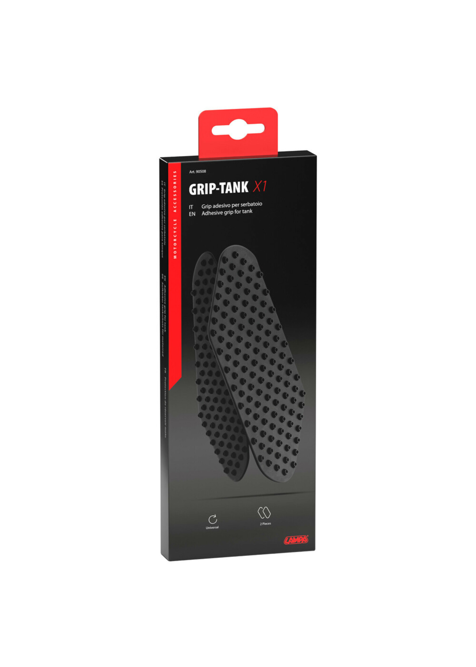 Lampa Lampa Grip-Tank X1 - Zelfklevende Tankbeschermer Zwart