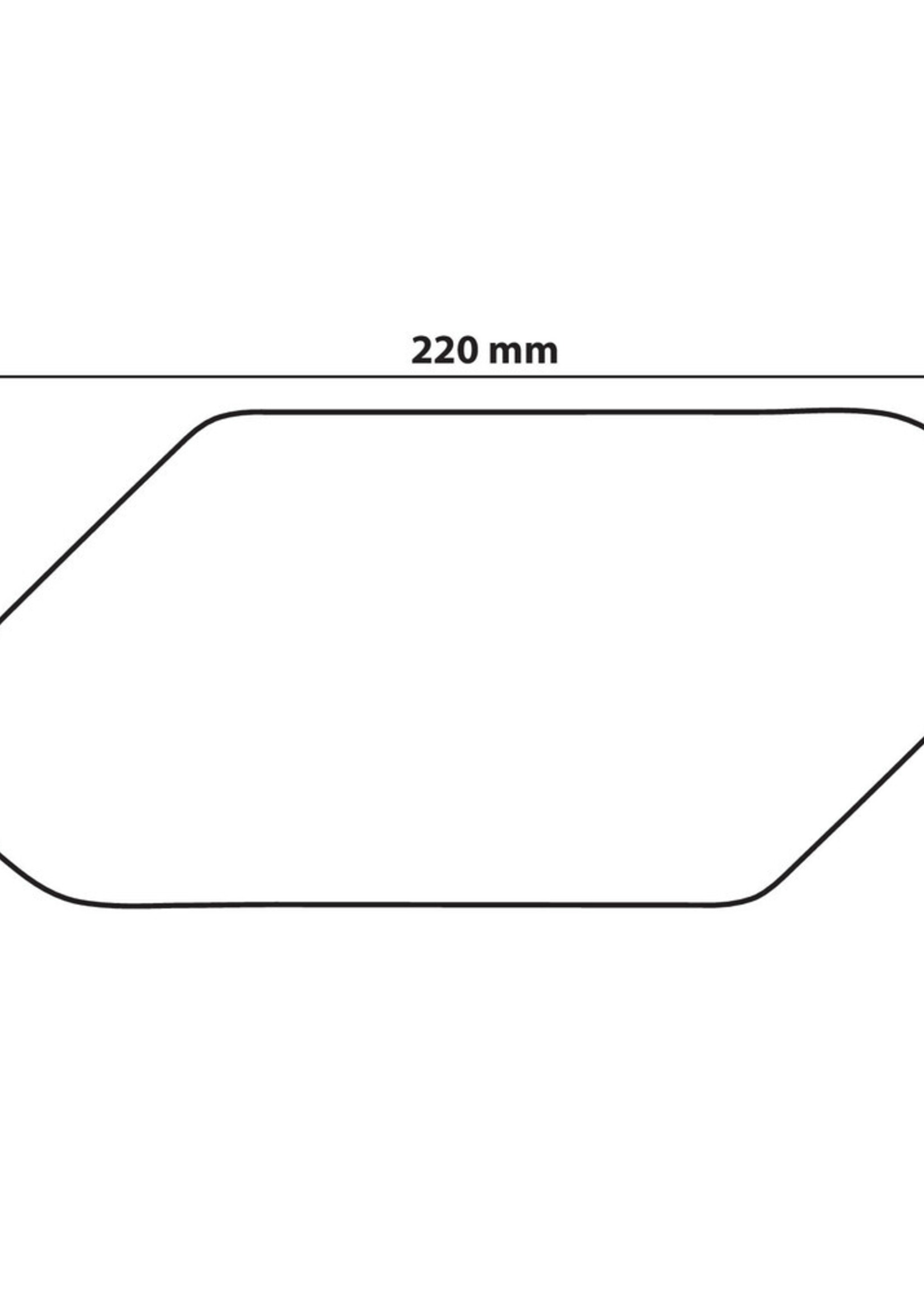 Lampa Grip-Tank X1, adhesive tank pads - Black