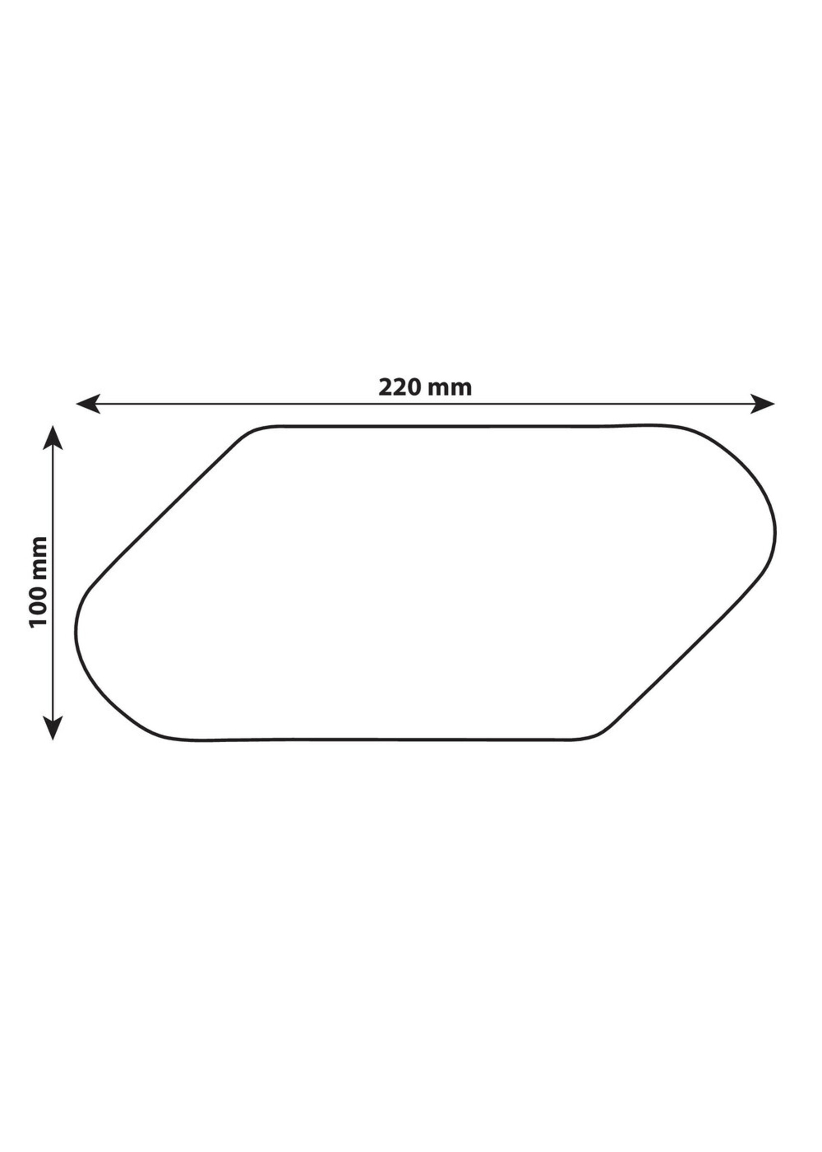 Lampa Lampa Grip-Tank X1 - Zelfklevende Tankbeschermer Zwart