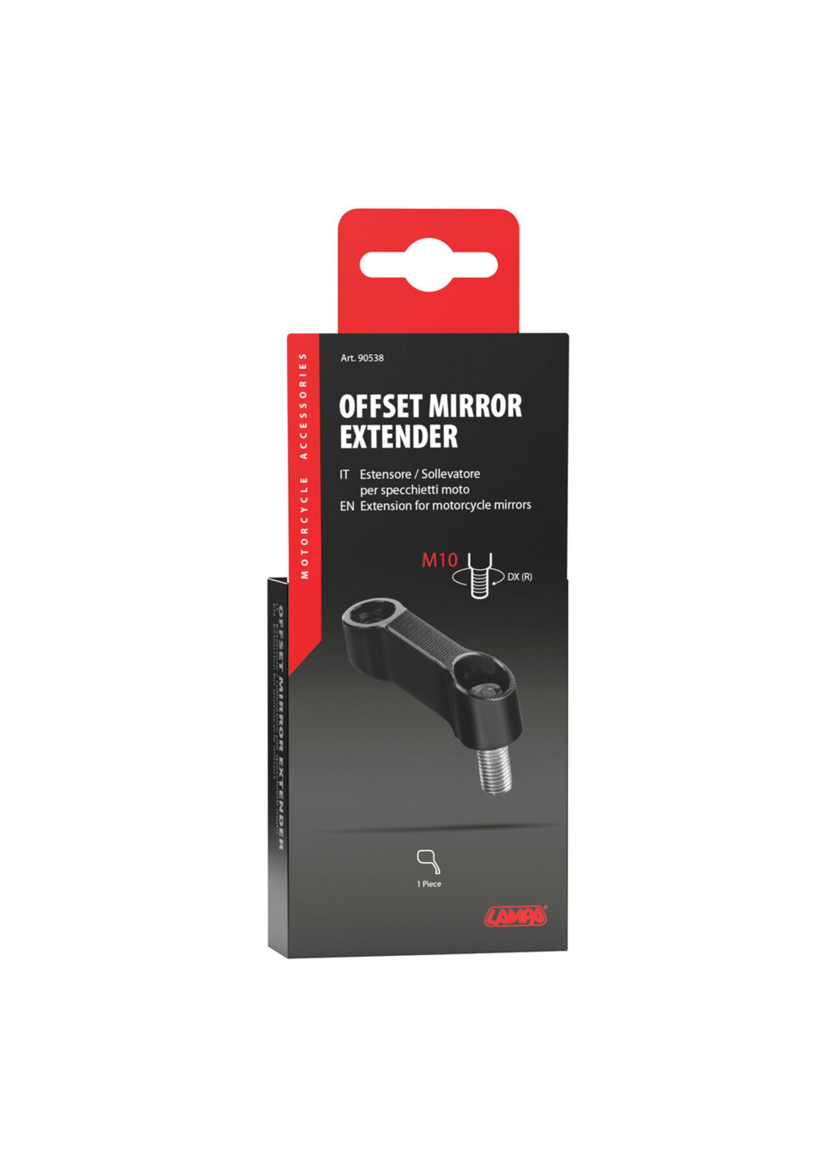 Lampa Offset mirror extender - Thread M10 right