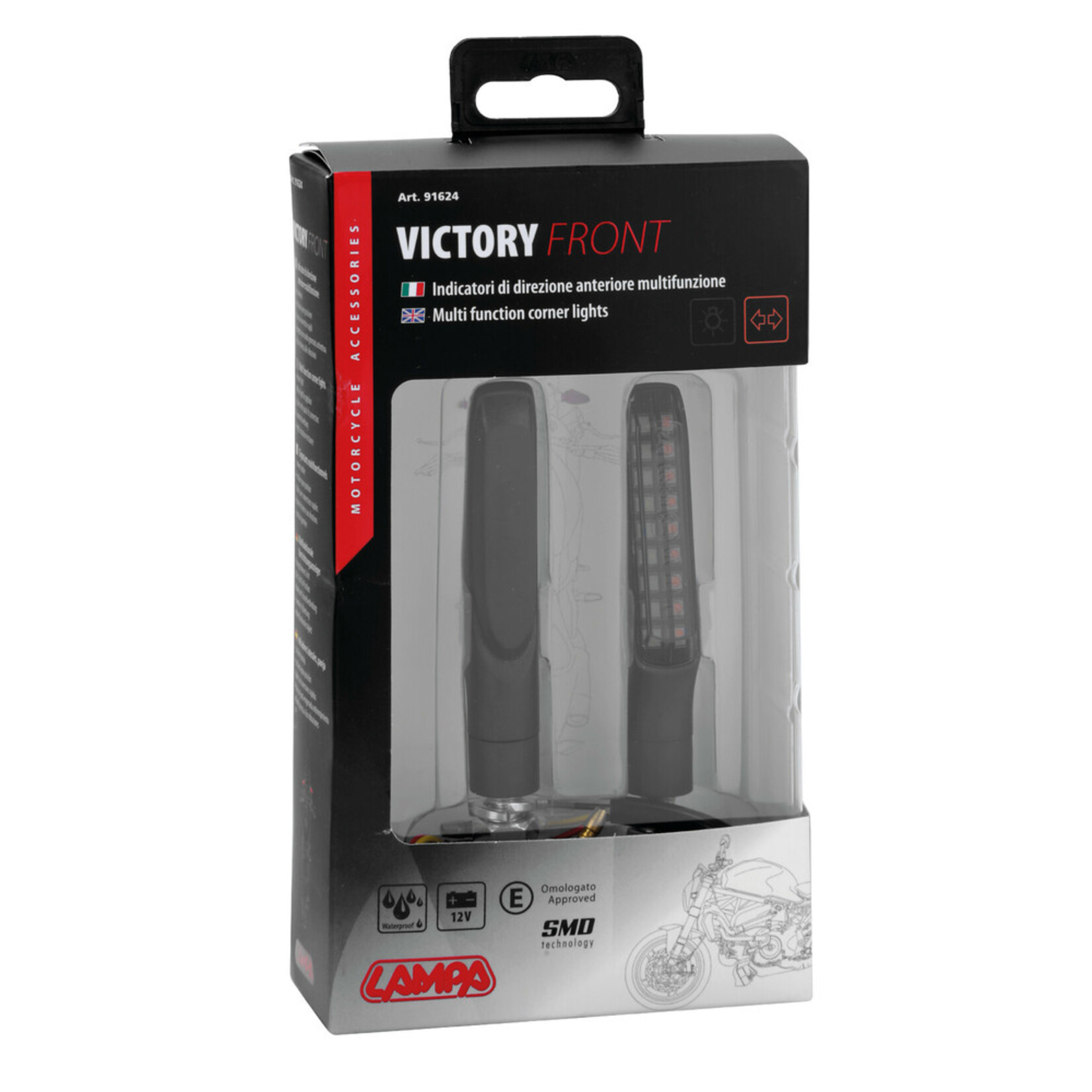 Lampa Victory Front, led corner lights and front position lights - 12V LED