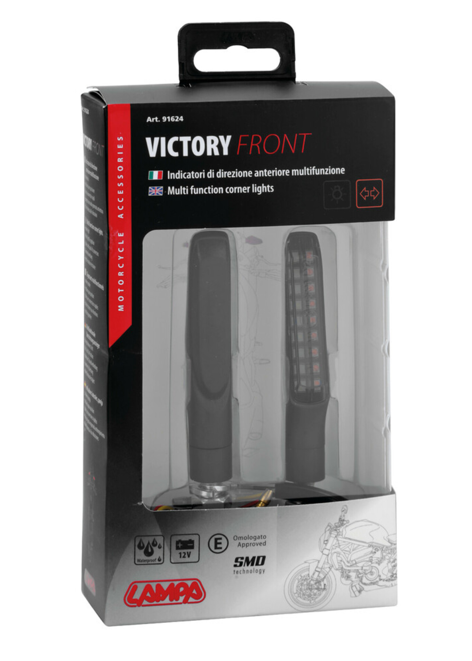 Lampa Victory Front, led corner lights and front position lights - 12V LED