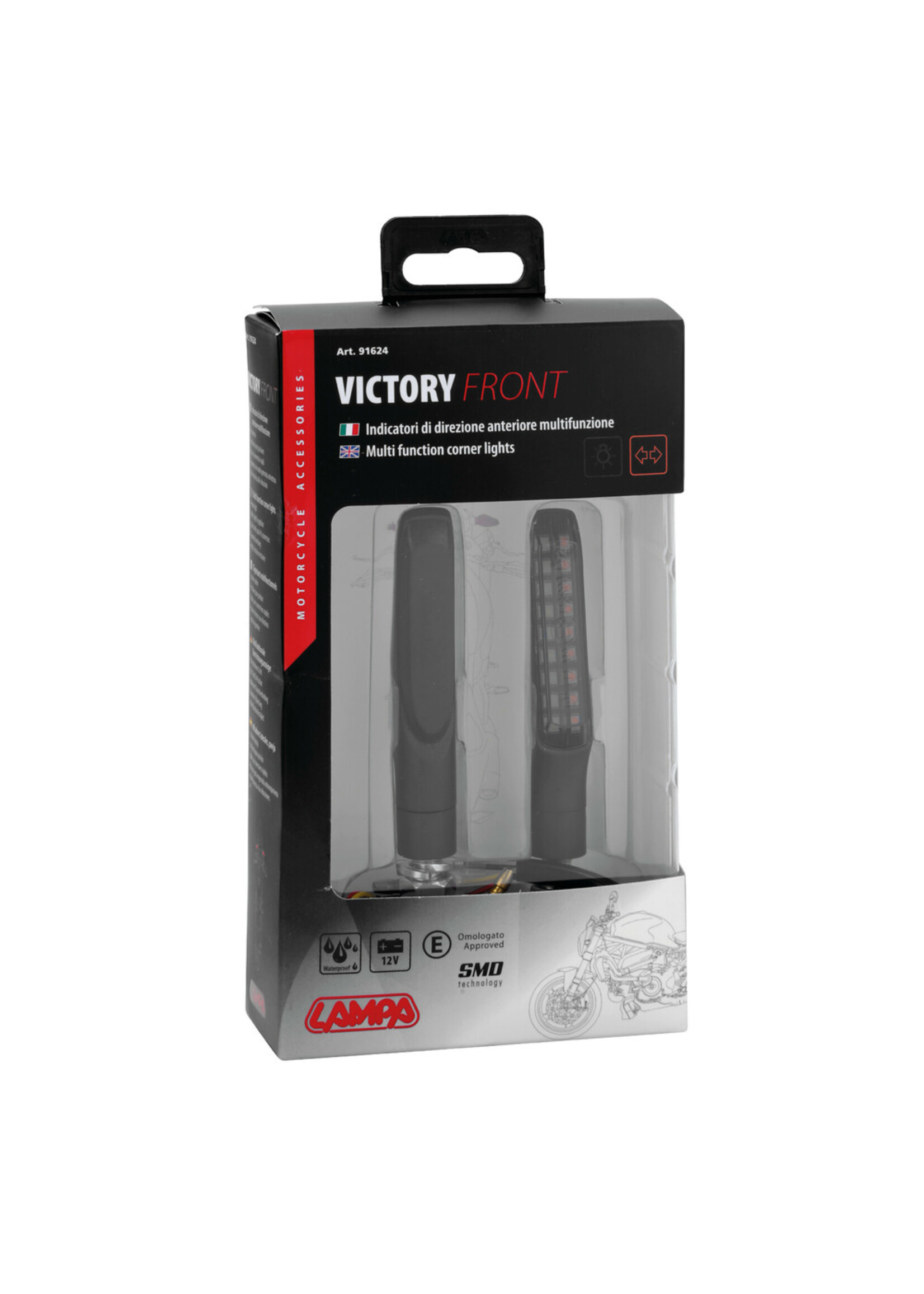 Lampa Victory Front, led corner lights and front position lights - 12V LED