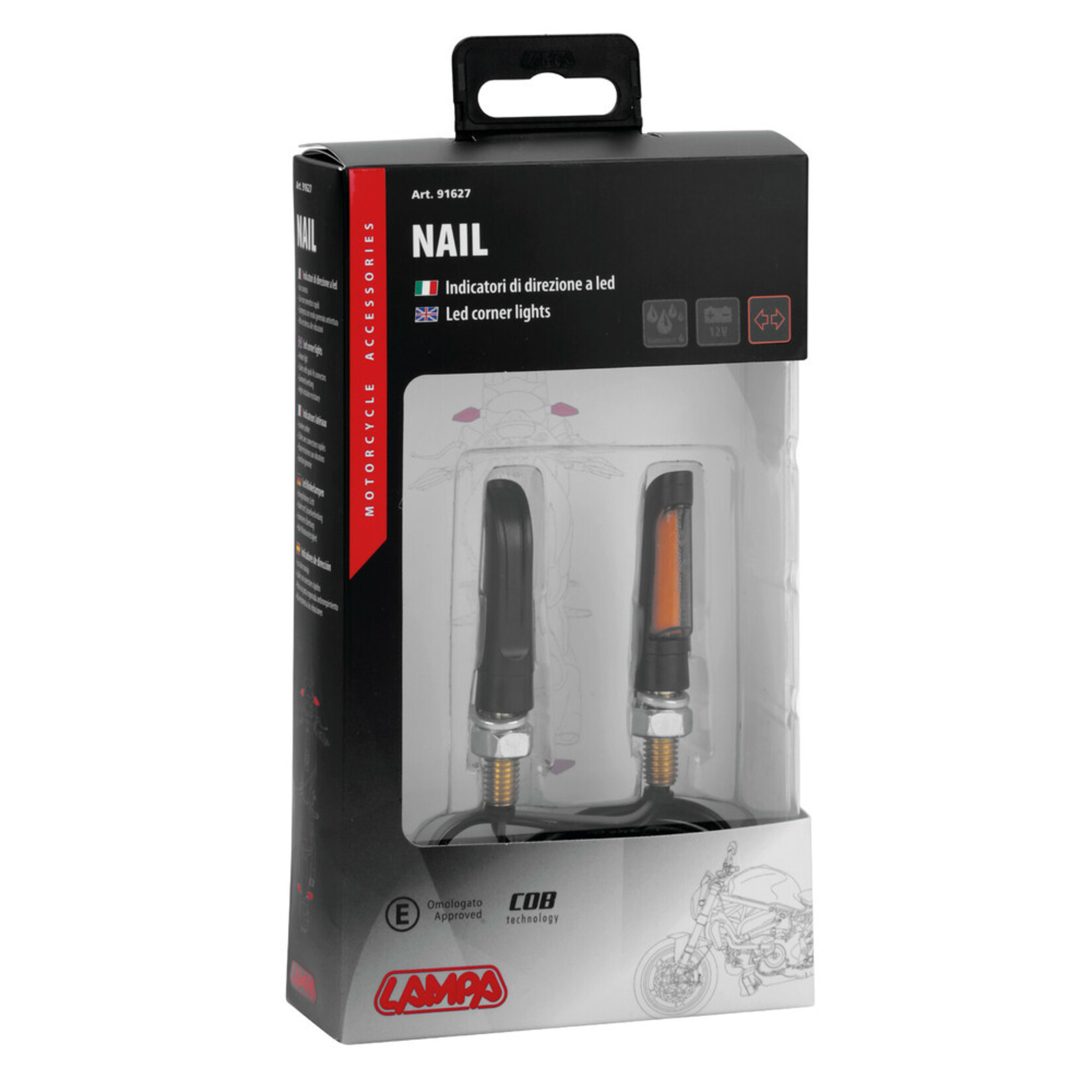 Lampa Lampa Nail Set Waterdichte Knipperlichten Motor - Led - 12v