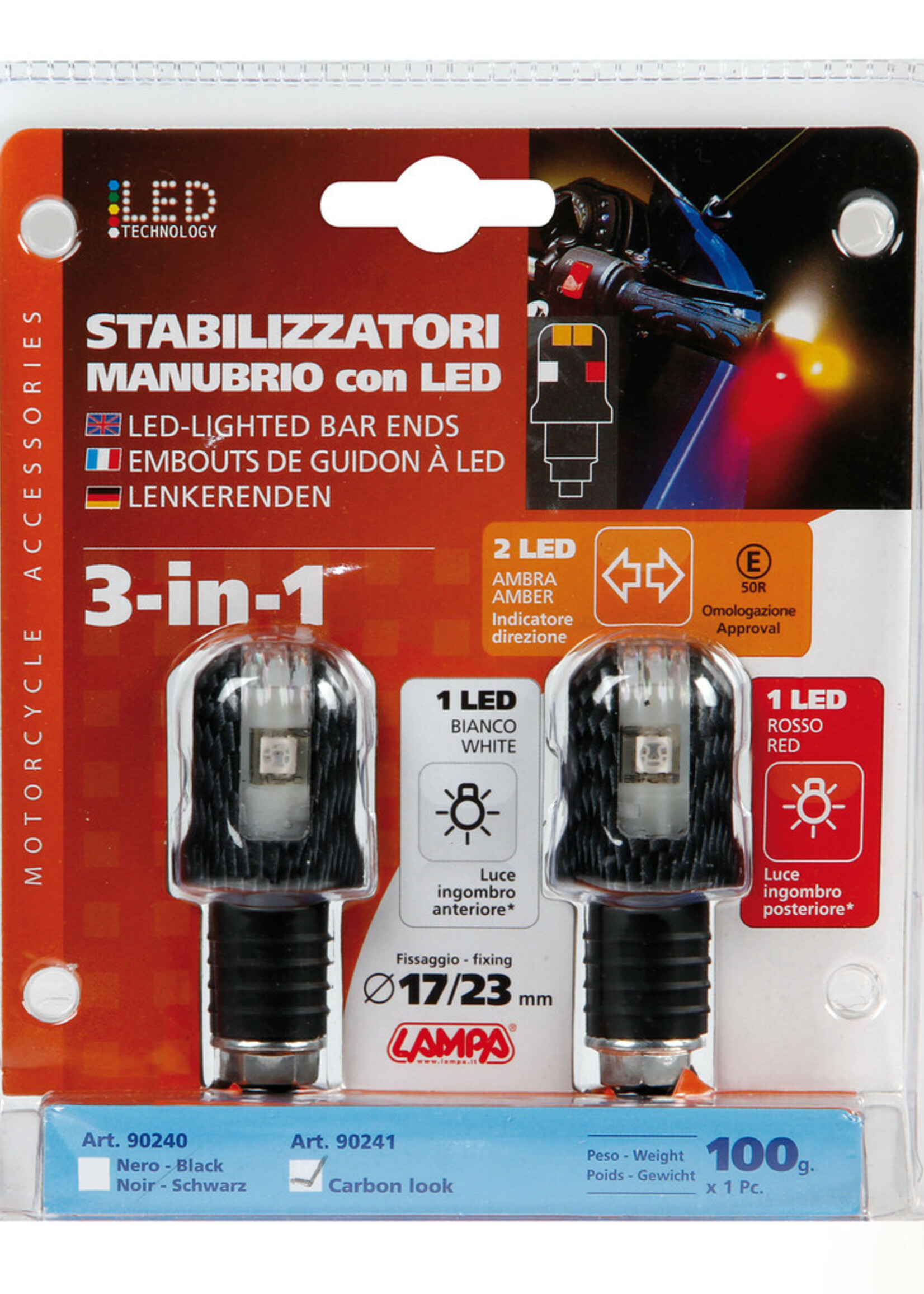 Lampa Lampa Led stuureind verlichting - Carbon