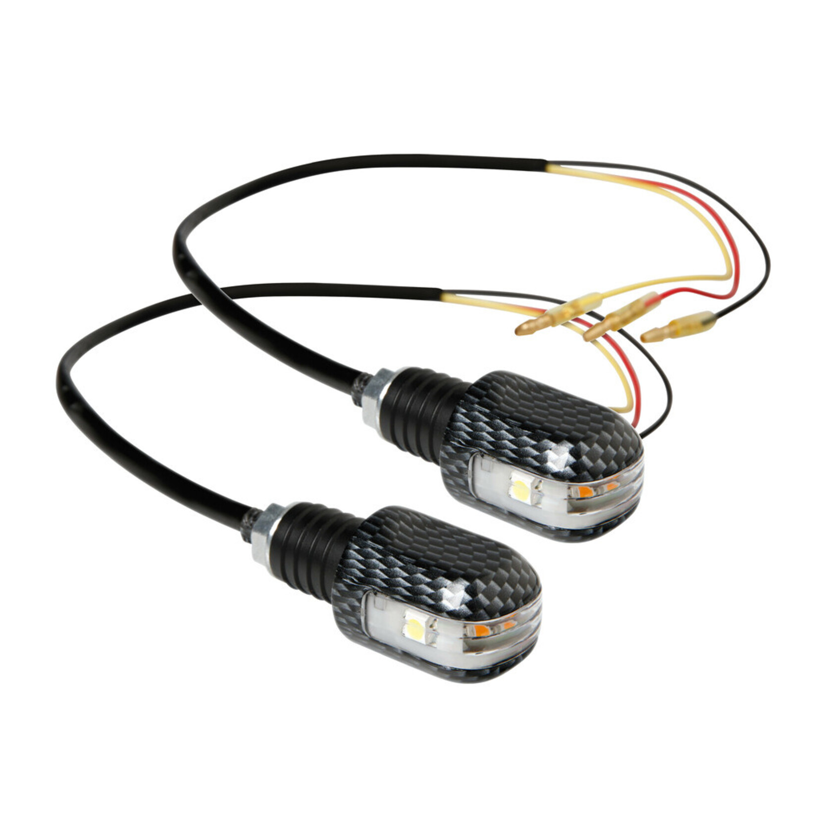 Lampa Led-lighted bar ends, 12V - Carbon