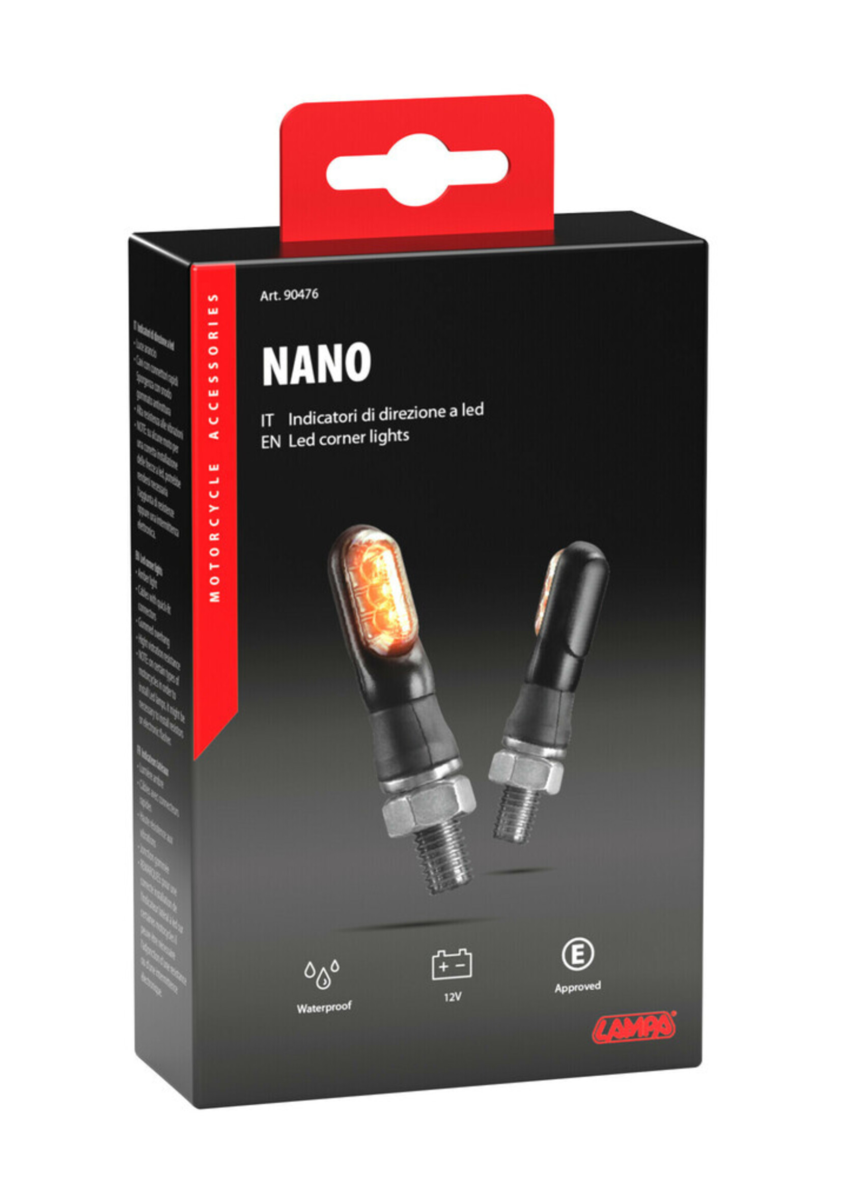 Lampa Lampa Nano Led Knipperlichten - 12V LED