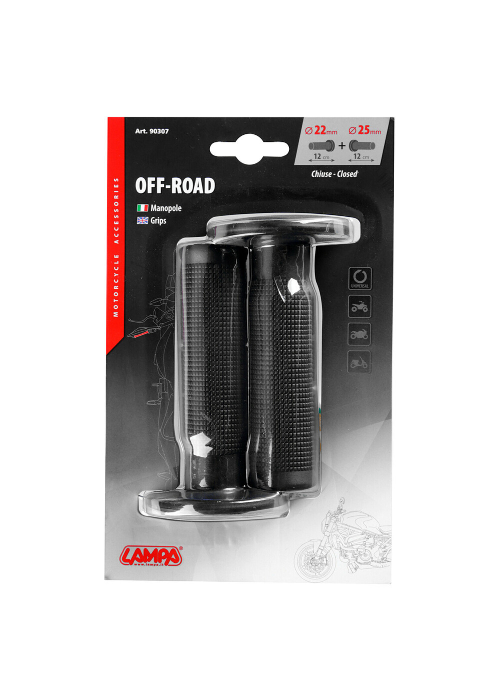 Lampa Off-Road handvatten