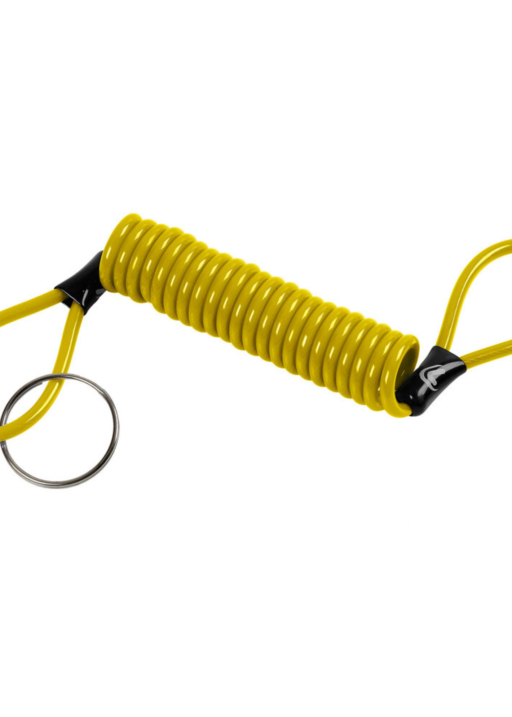 Lampa Reminder, steel spiral cable - Yellow