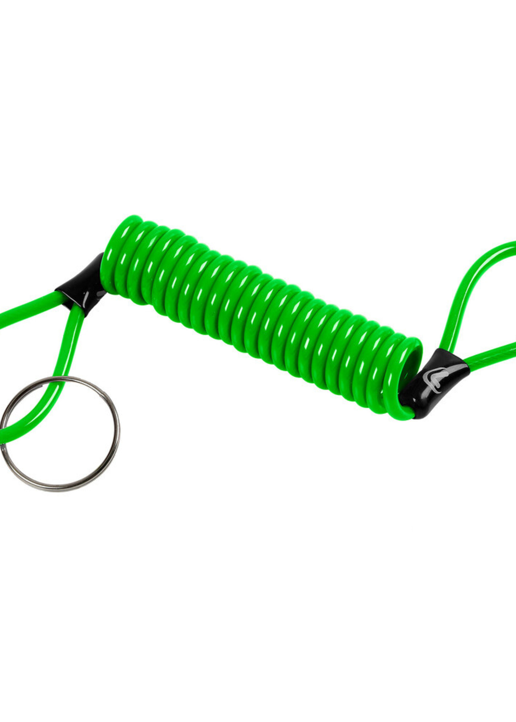 Lampa Reminder, steel spiral cable - Yellow