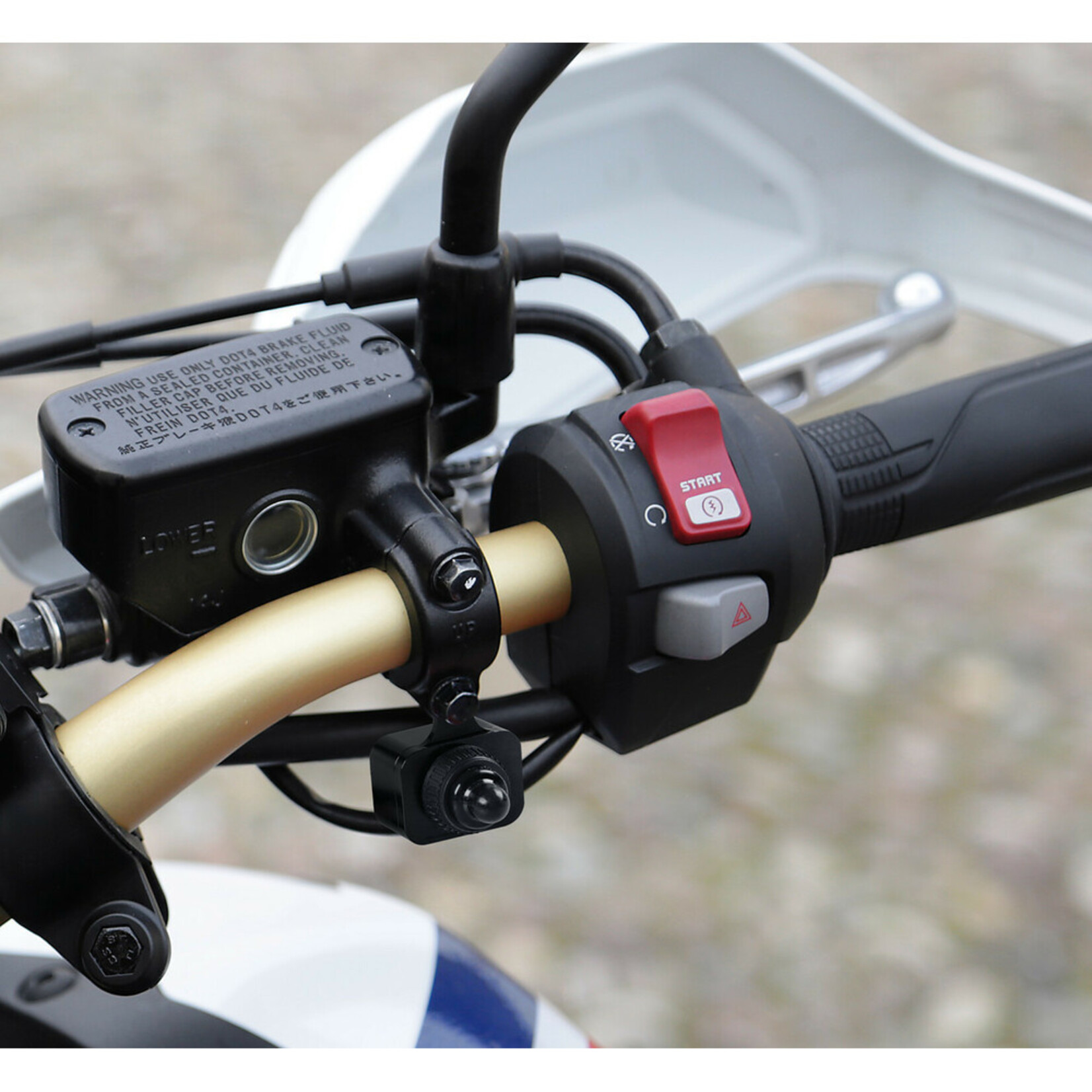 Lampa On & Off, waterproof switch, 12V - Black