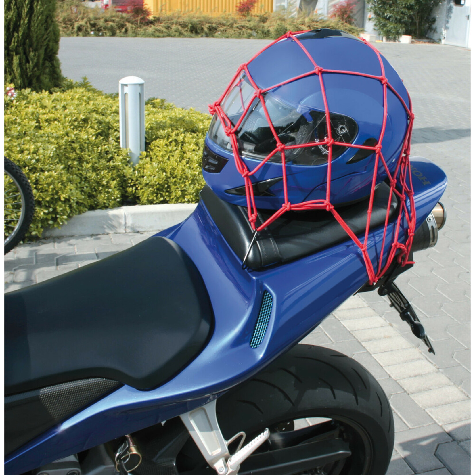 Lampa Spider, multipurpose elastic net - Black