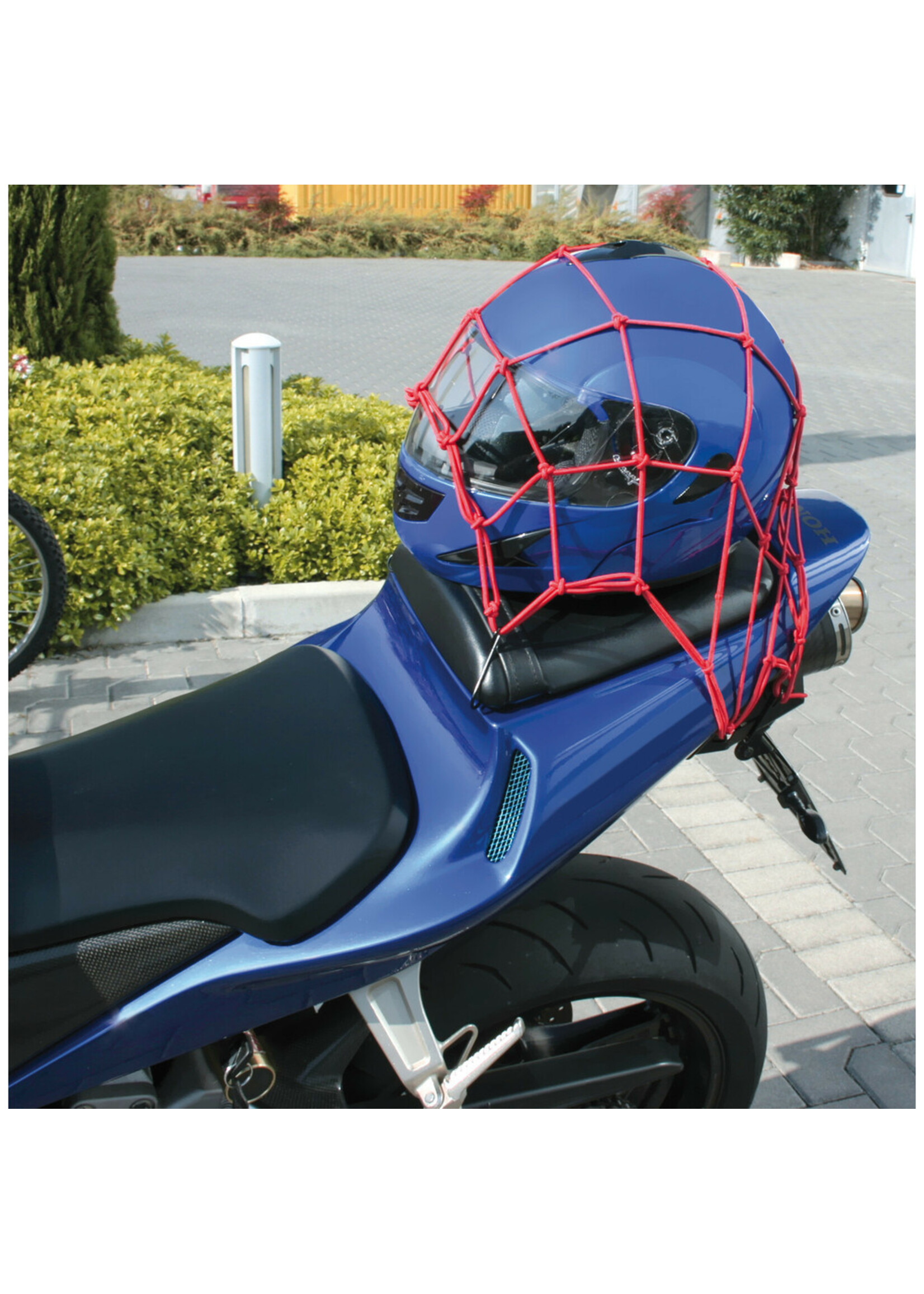 Lampa Spider, multipurpose elastic net - Black