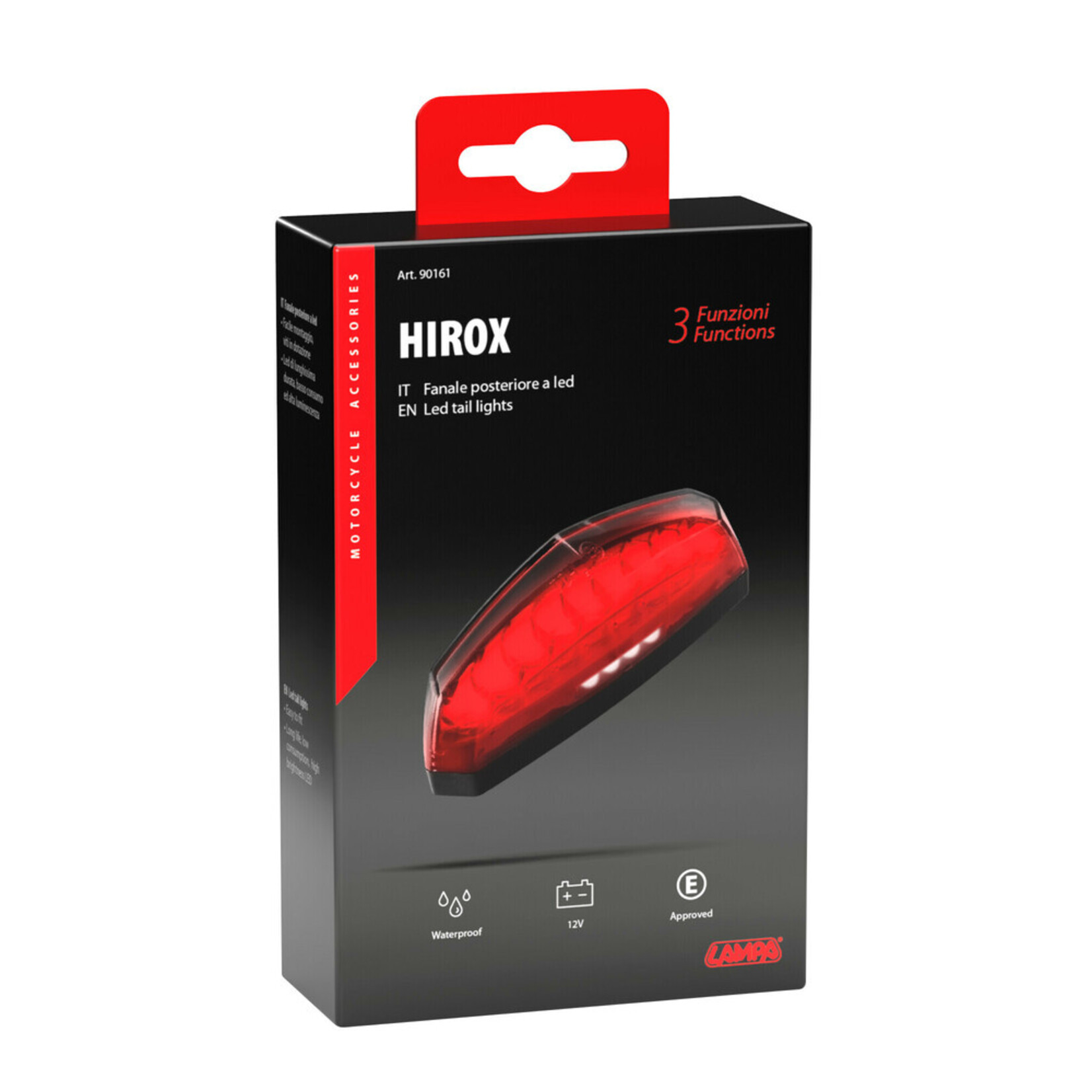 Lampa Lampa Hirox Achterlicht Motor Remlicht