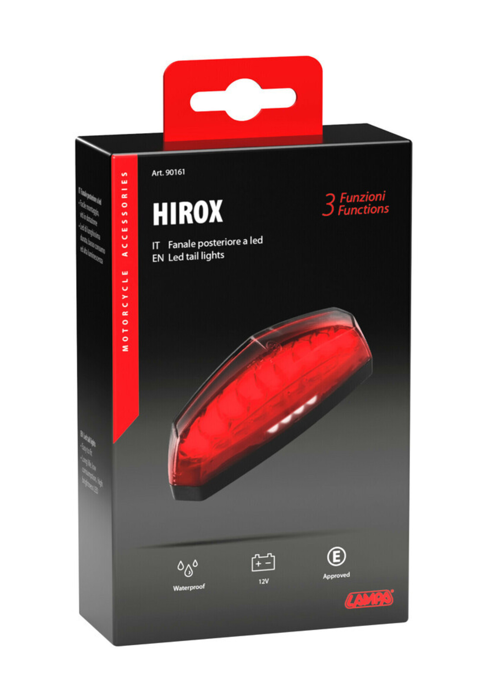 Lampa Lampa Hirox Achterlicht Motor Remlicht