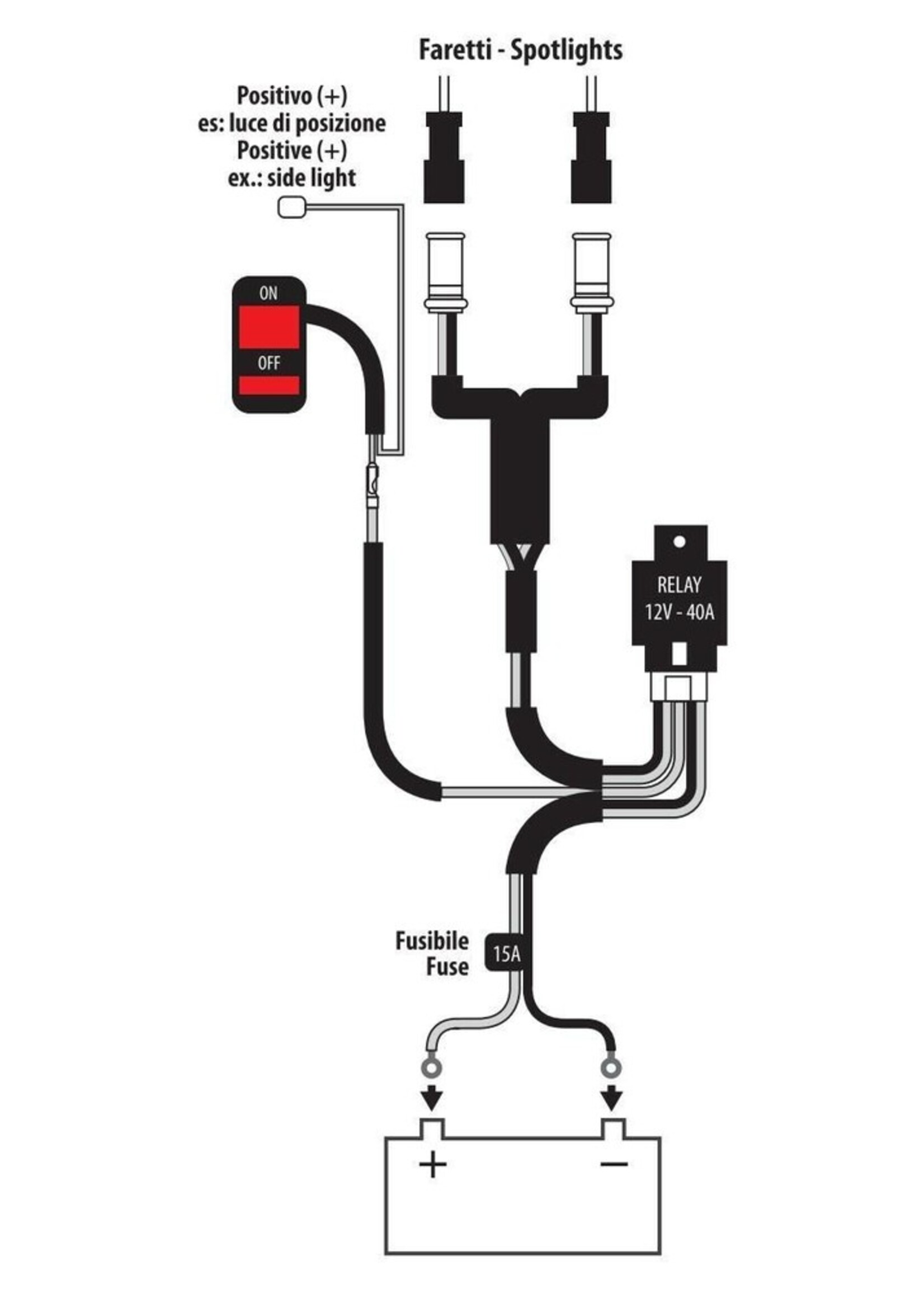Lampa Lampa Kabelboom Motor