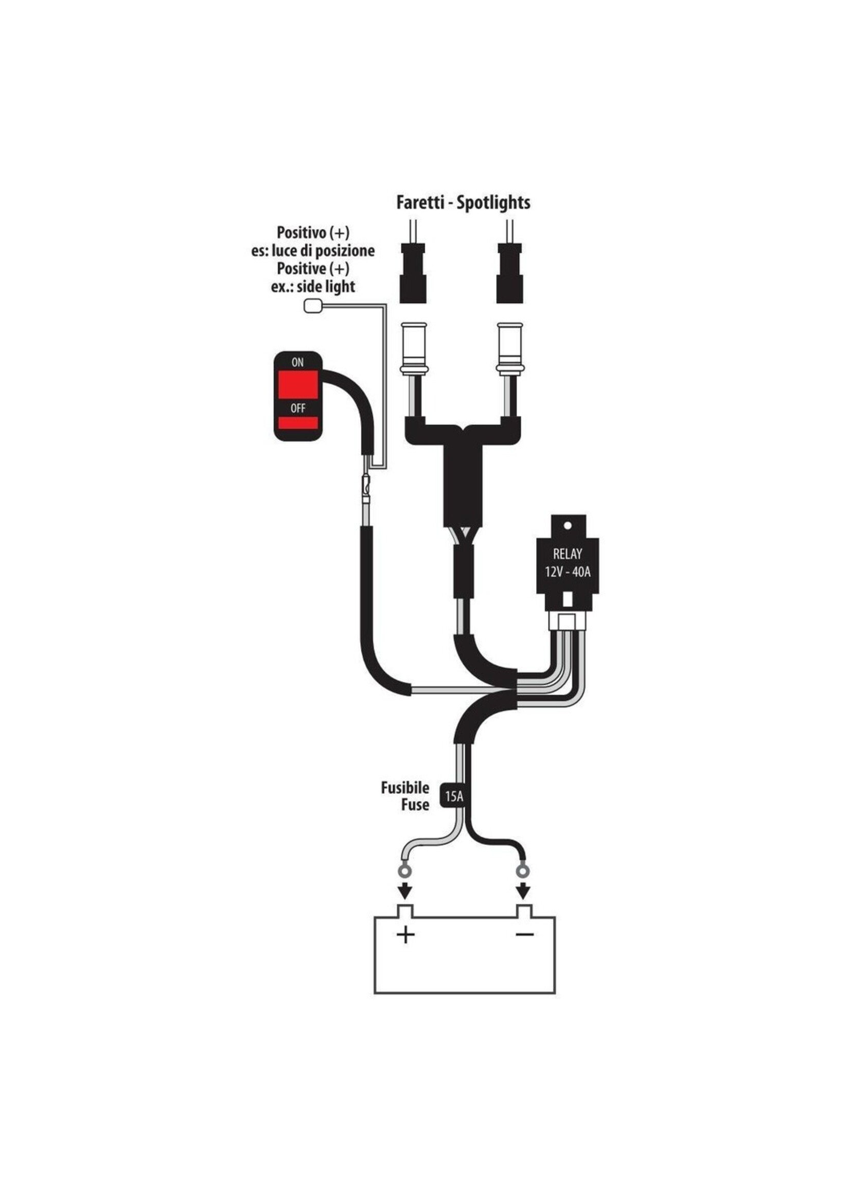 Lampa Lampa Kabelboom Motor