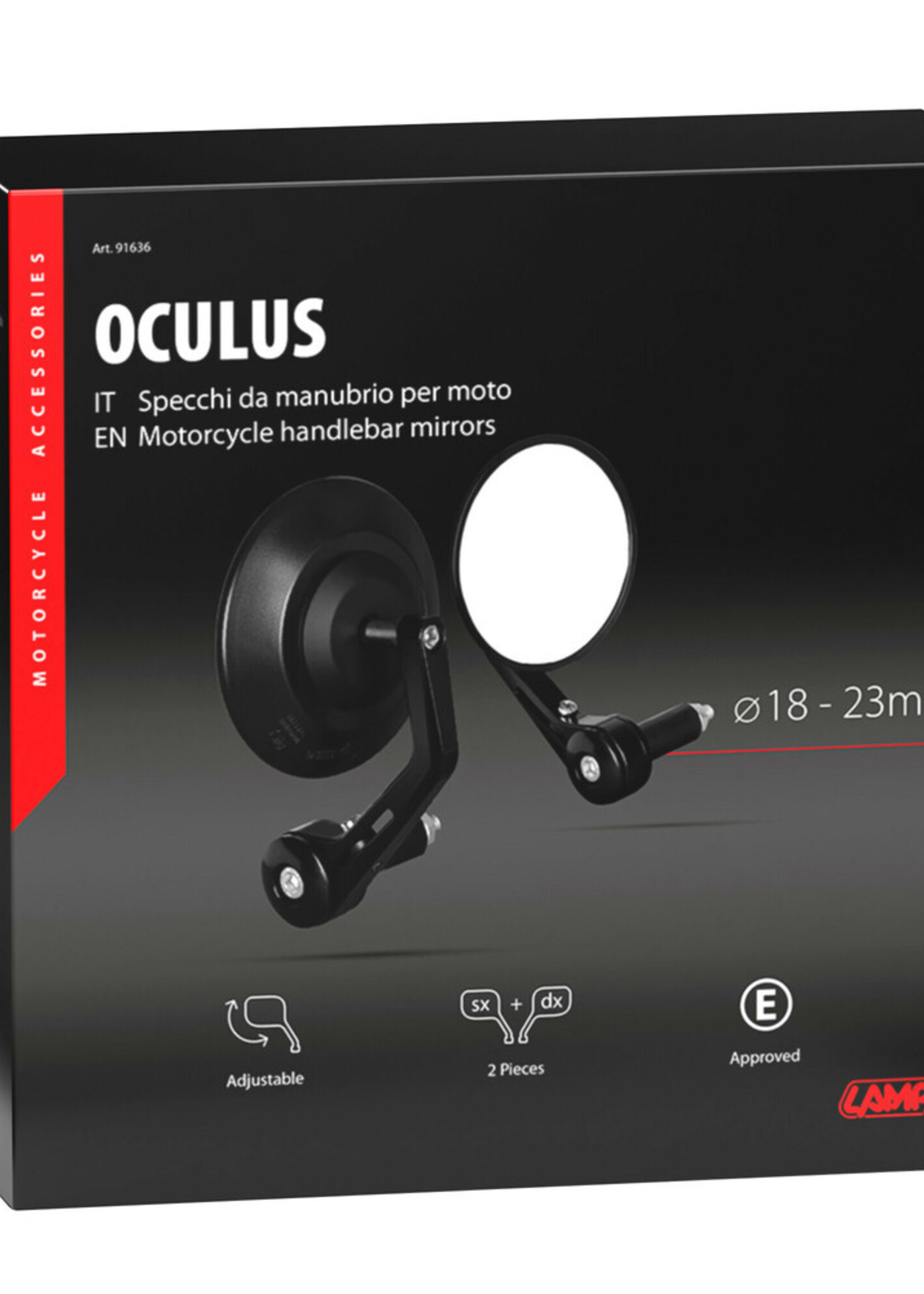 Lampa Oculus, pair of rearview mirrors