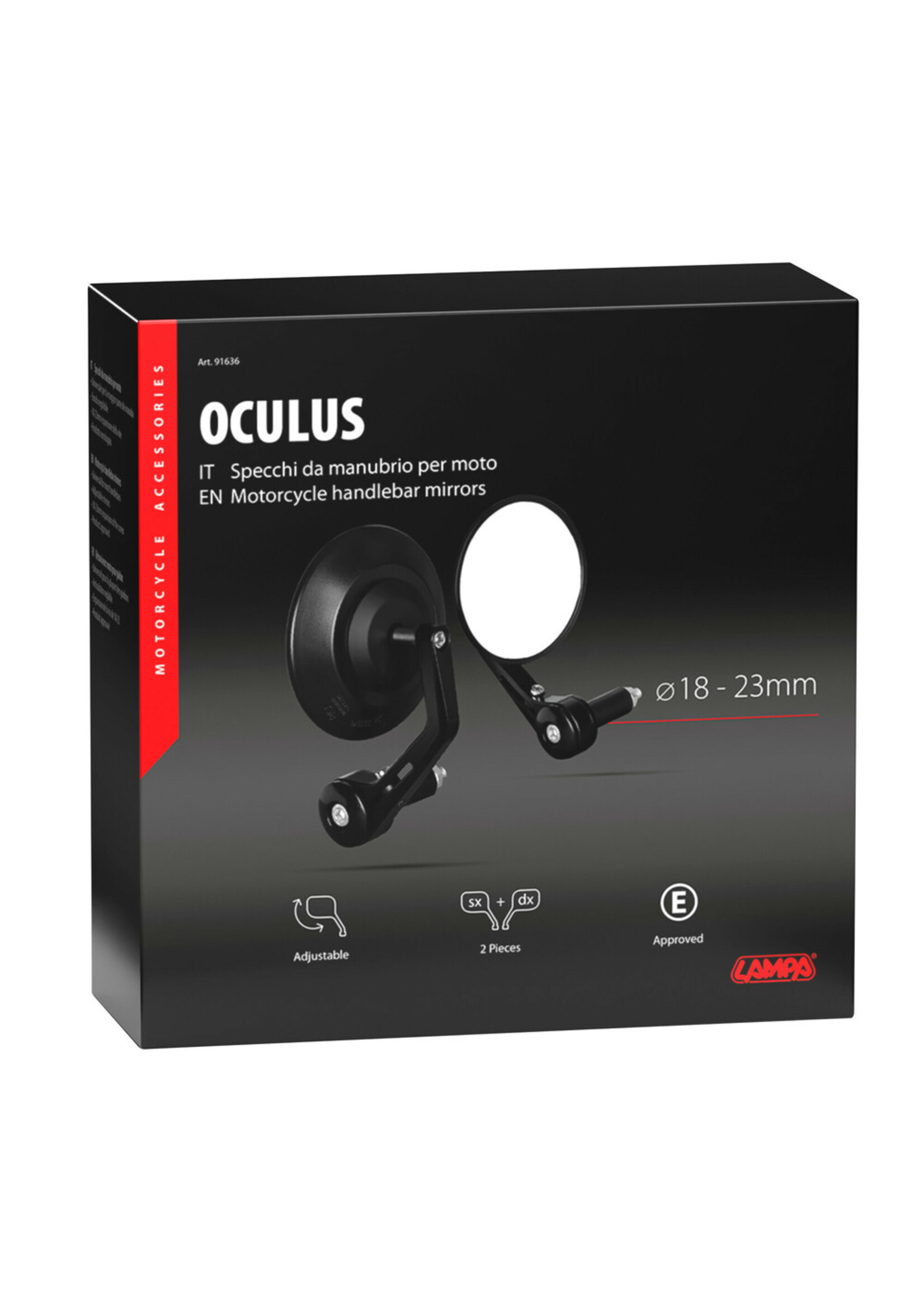 Lampa Oculus, pair of rearview mirrors