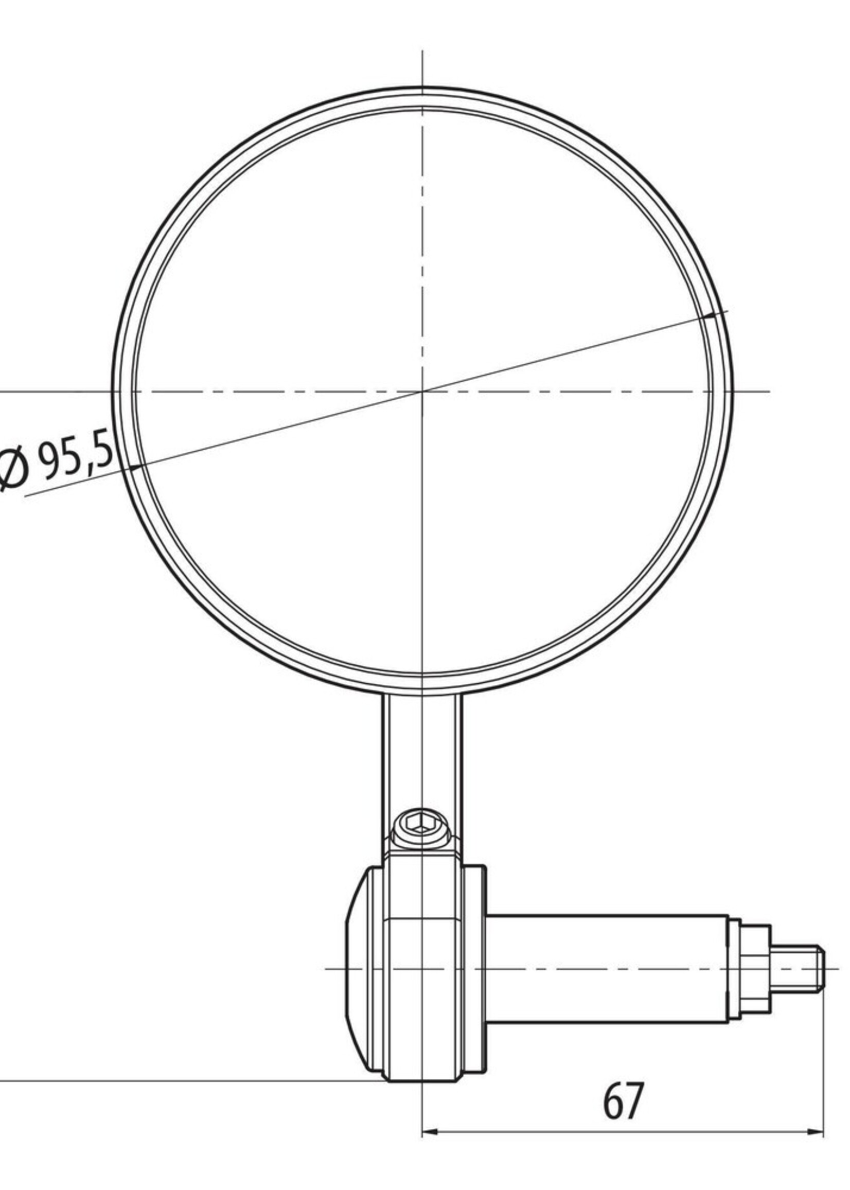 Lampa Oculus, pair of rearview mirrors