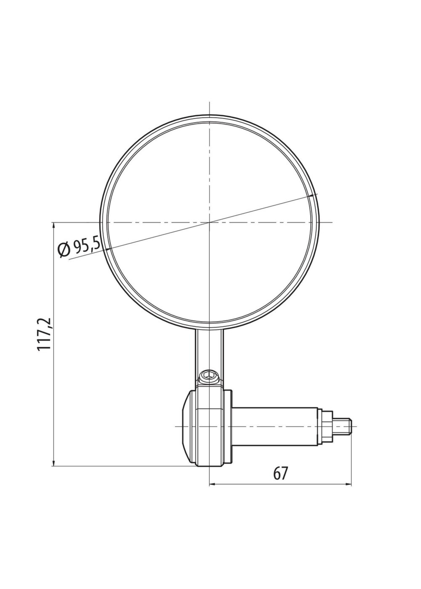 Lampa Oculus, pair of rearview mirrors