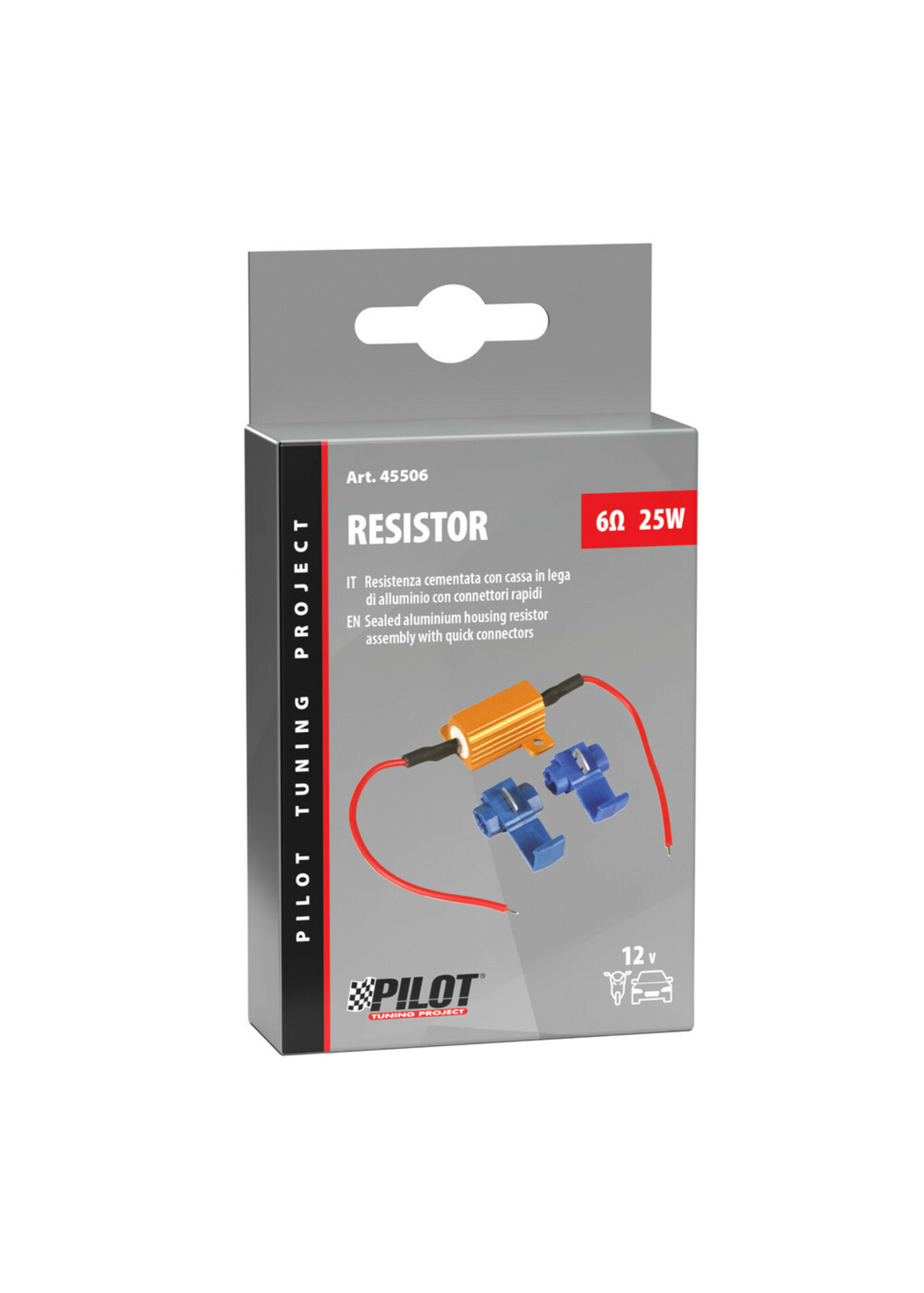 Lampa Lampa Motor Canbus-weerstand 12 Volt 6 ohm 25 Watt