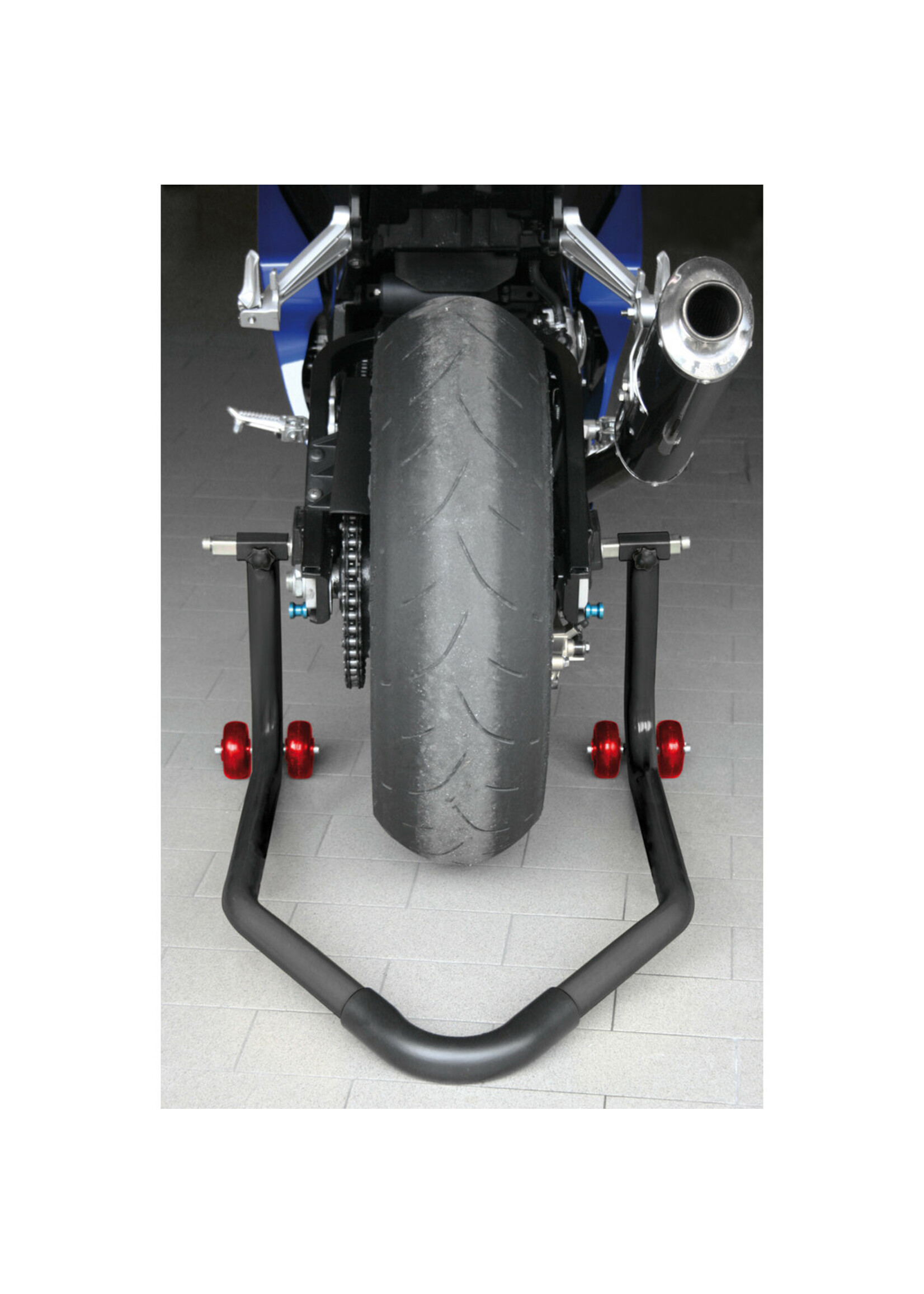 Lampa Bobbins for forked stands - M6x1 mm - Aluminium