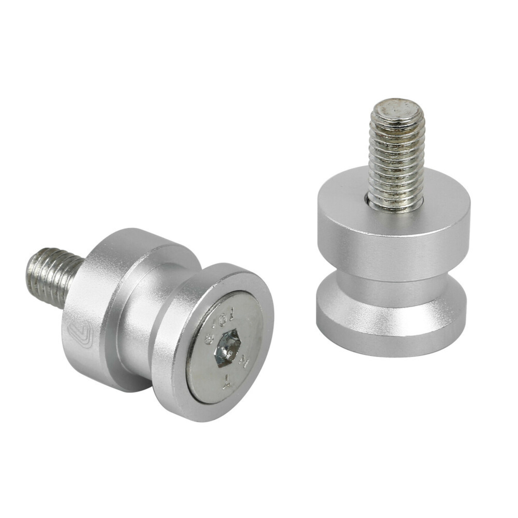 Lampa Bobbins for forked stands - M6x1 mm - Aluminium