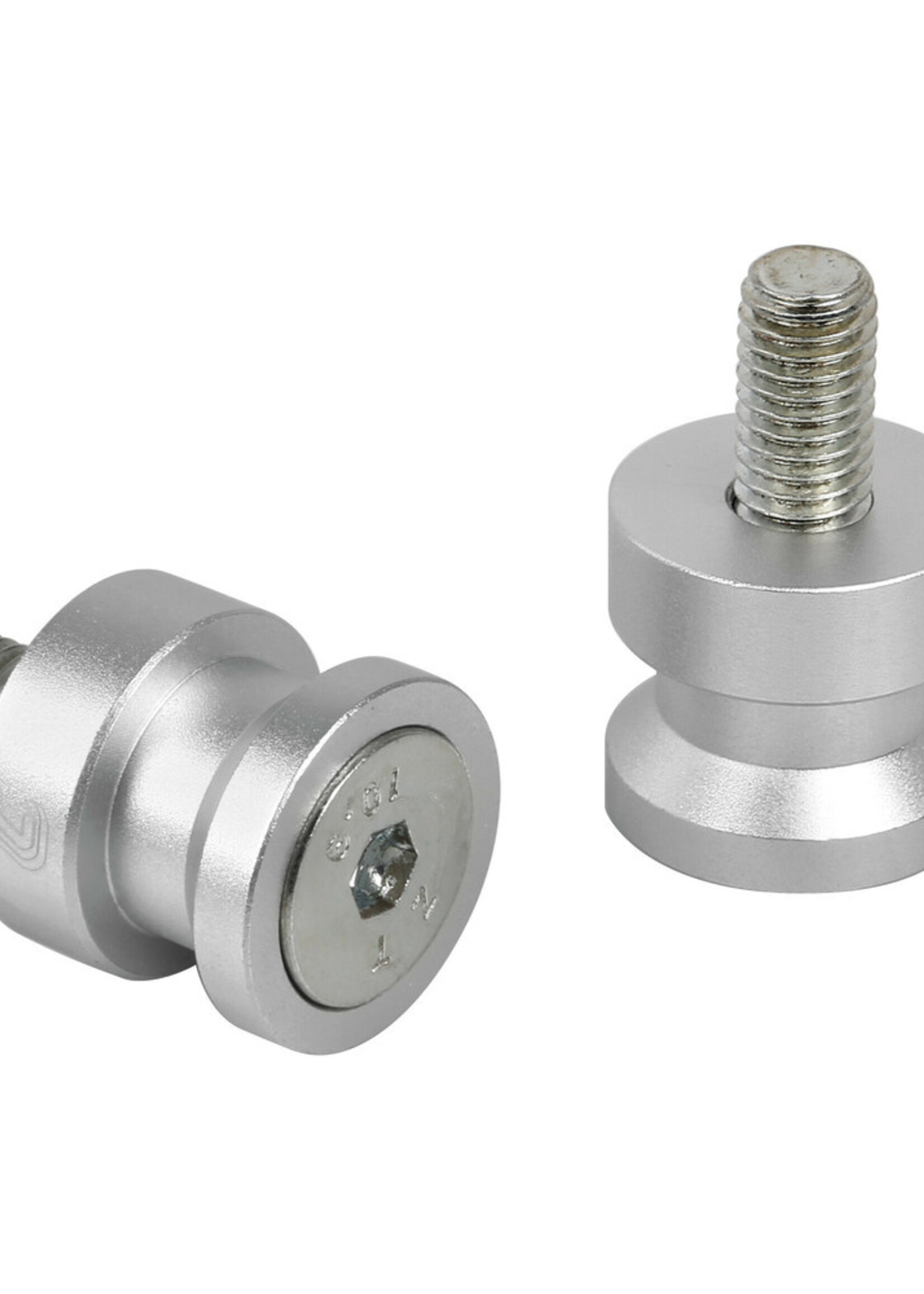 Lampa Bobbins for forked stands - M6x1 mm - Aluminium