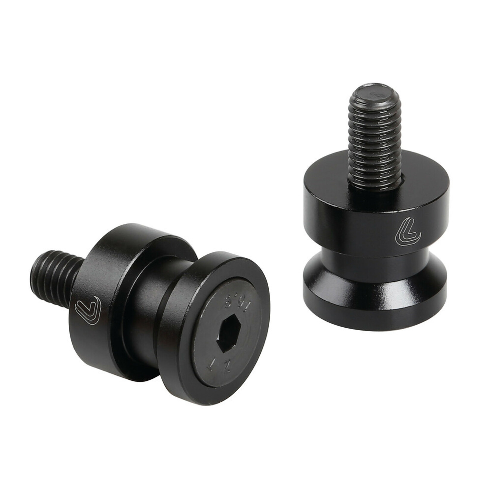 Lampa Bobbins for forked stands - M6x1 mm - Aluminium