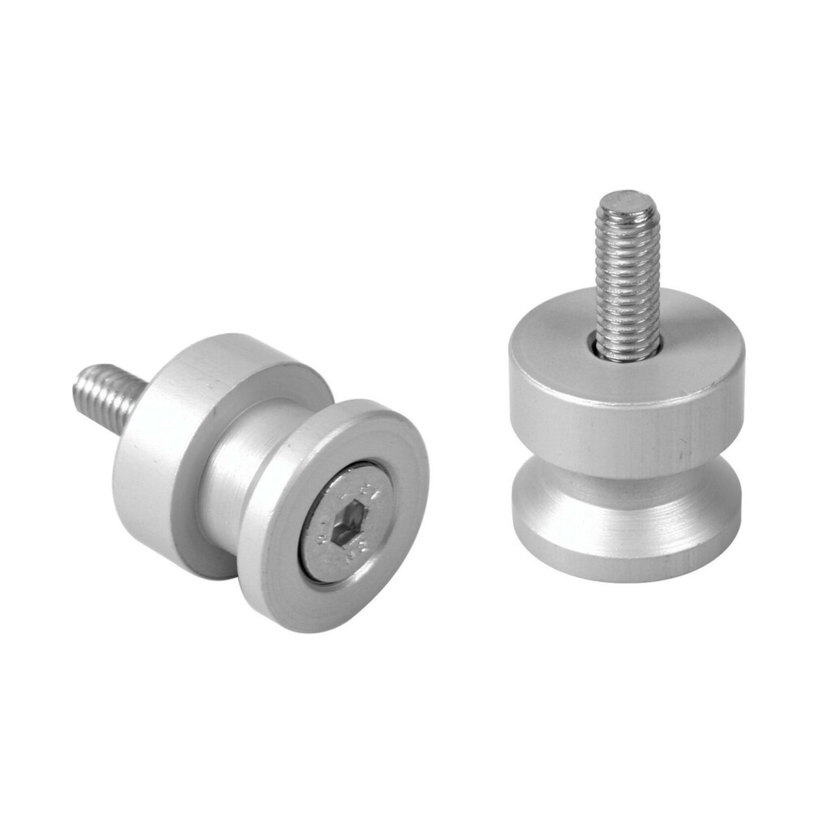 Lampa Bobbins for forked stands - M6x1 mm - Aluminium