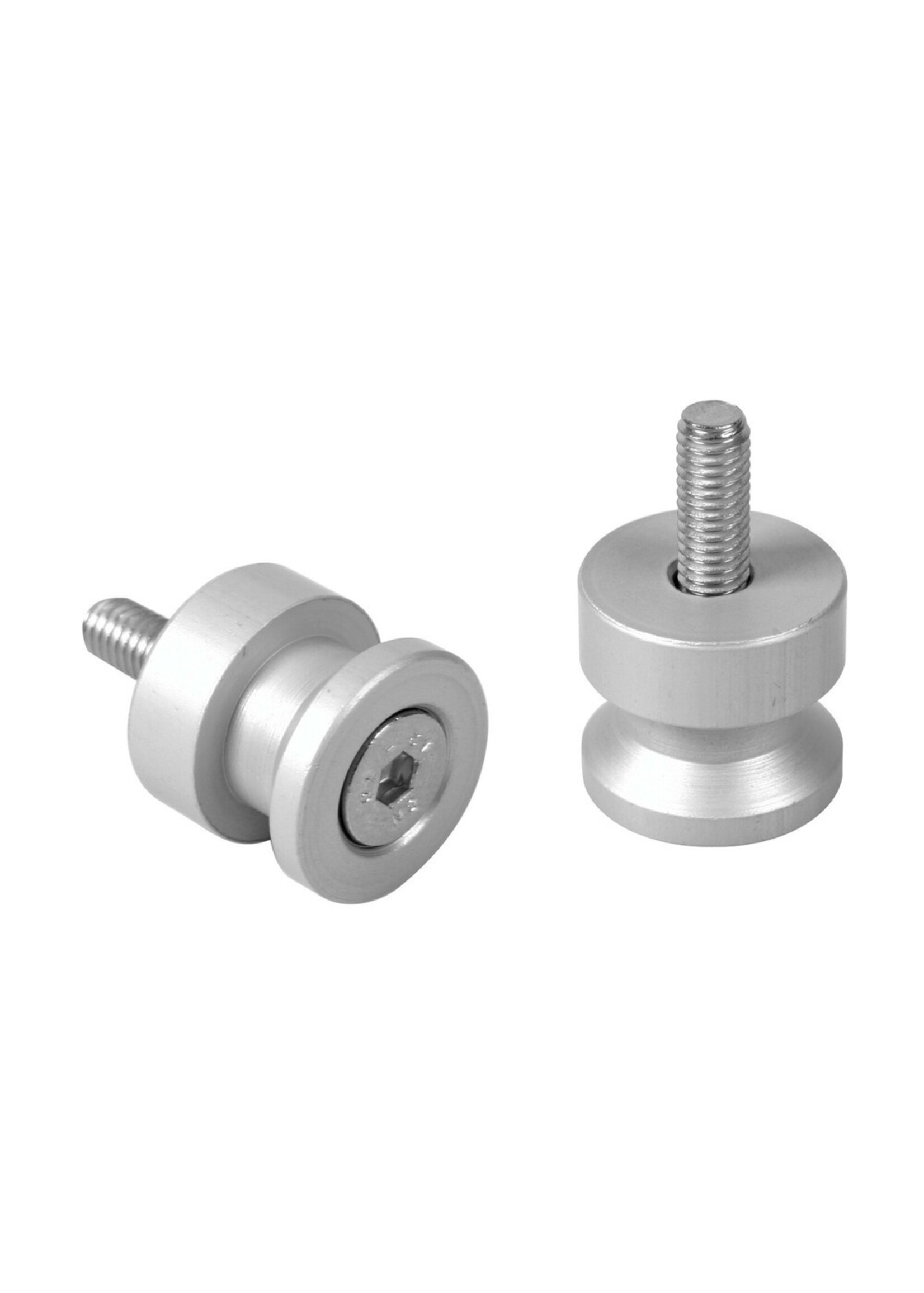 Lampa Bobbins for forked stands - M6x1 mm - Aluminium