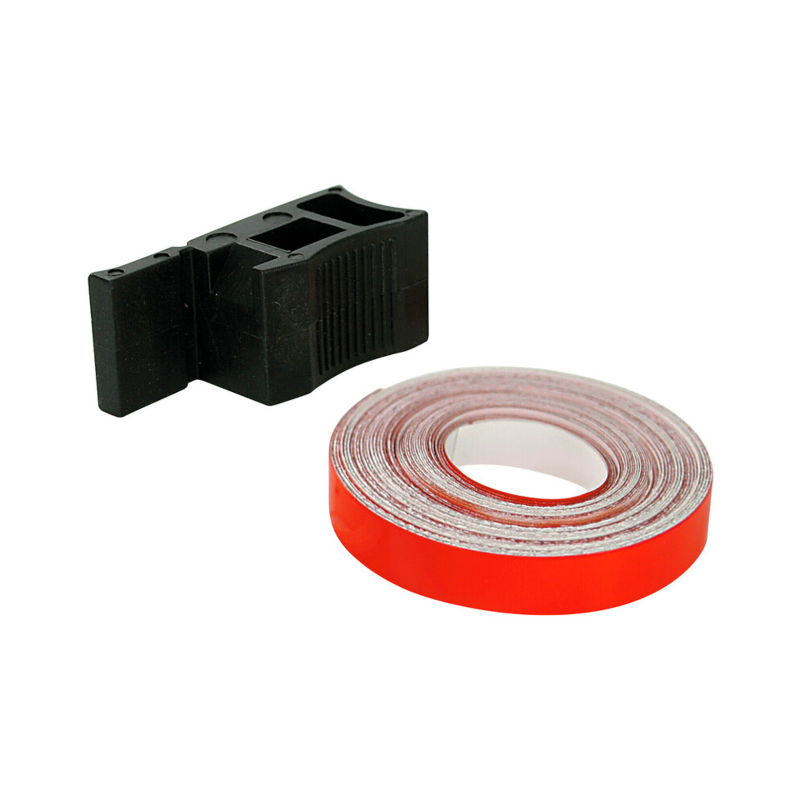Lampa Wielstrip Fluo, zelfklevende afwerking voor velgen – Rood