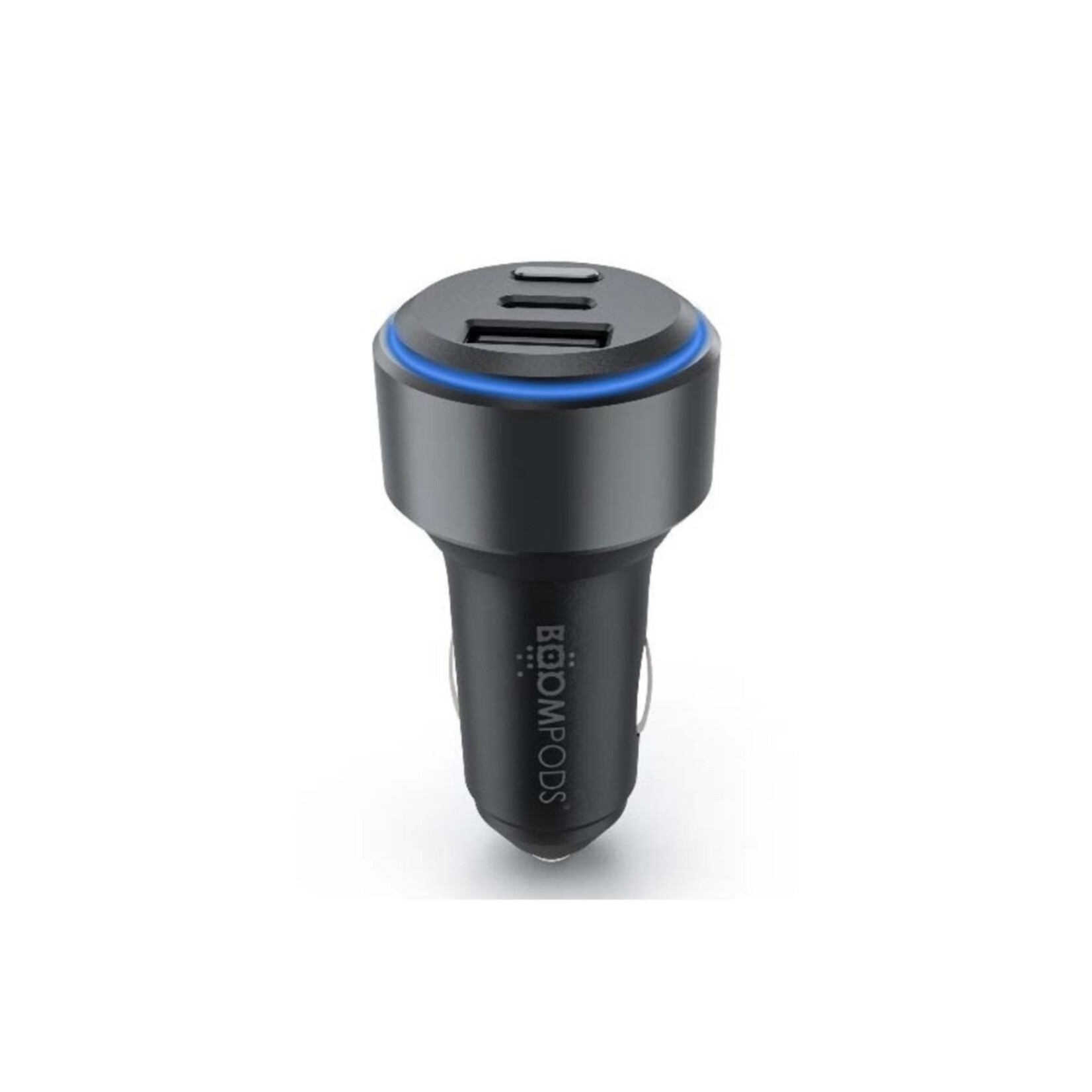 Boompods  Boomtag Car Charger (Universal) - Grey