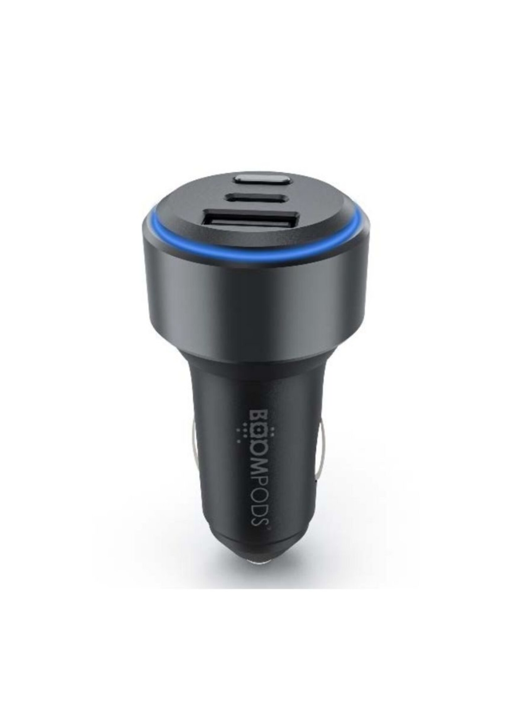 Boompods  Boomtag Car Charger (Universal) - Grey