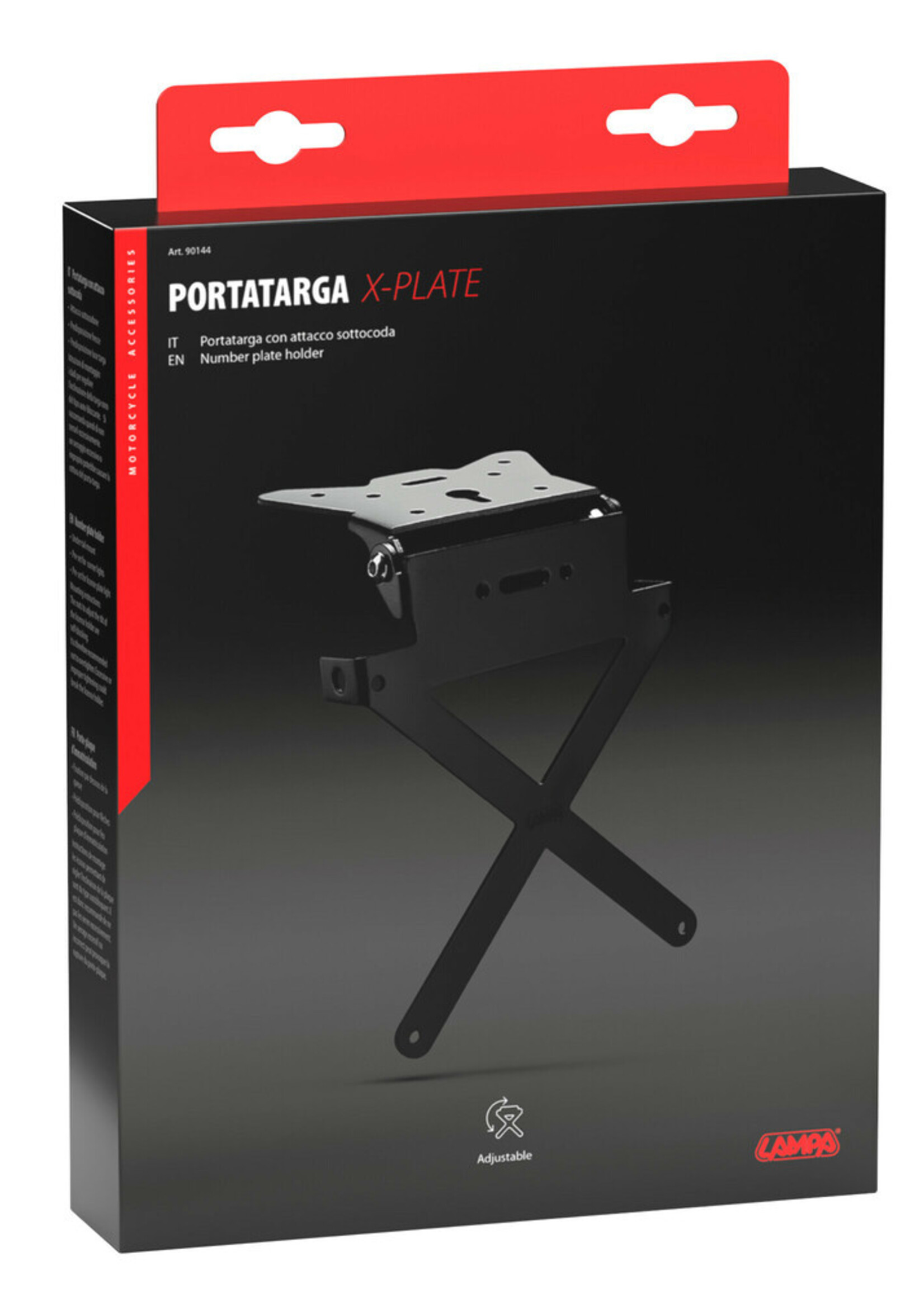 Lampa X-Plate, kentekenplaathouder