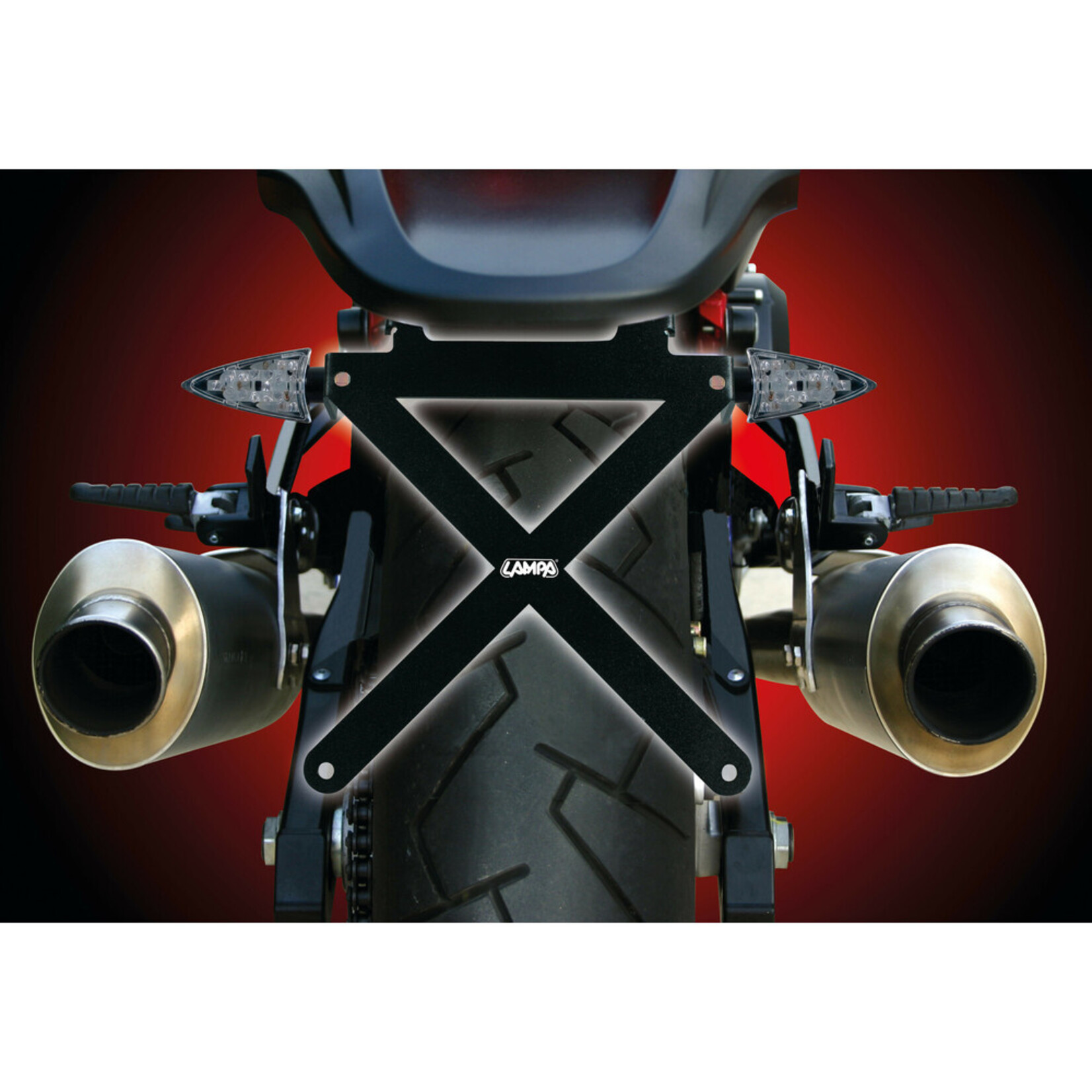 Lampa X-Plate, kentekenplaathouder