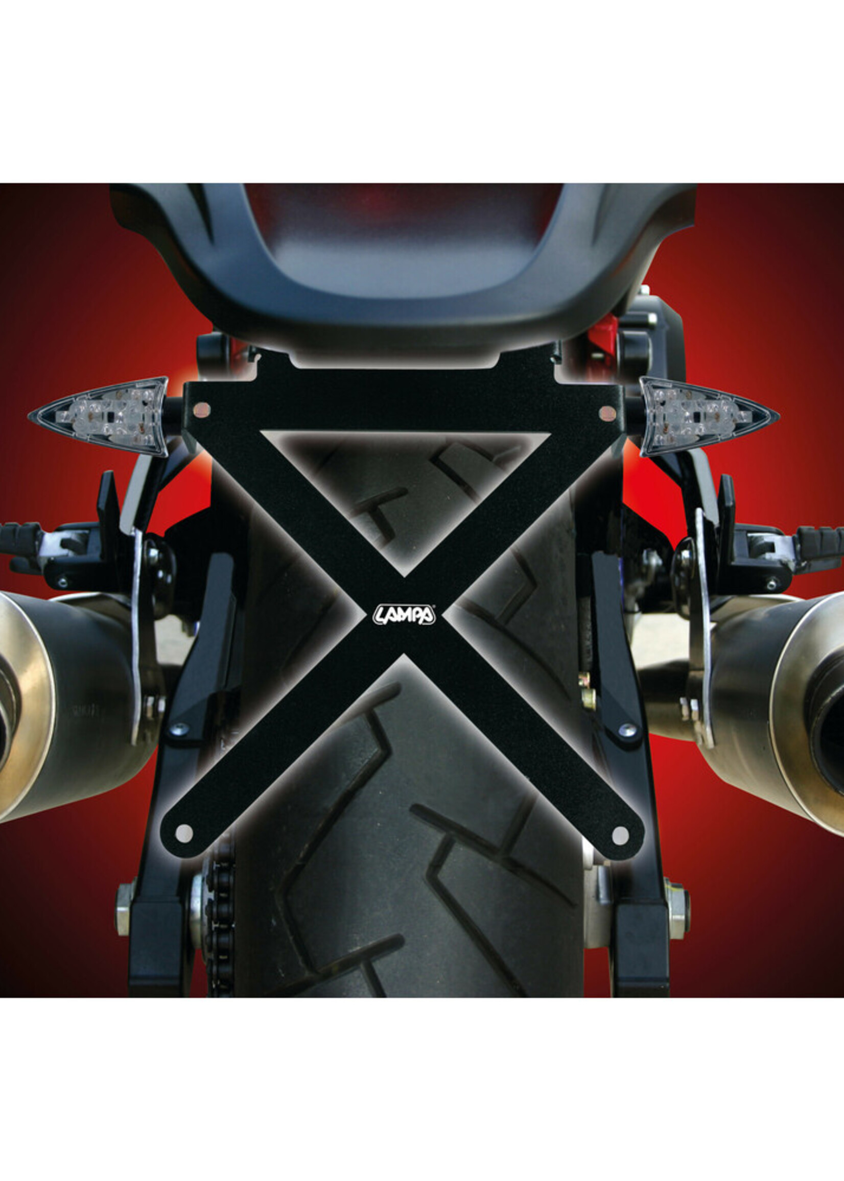 Lampa X-Plate, licence holder