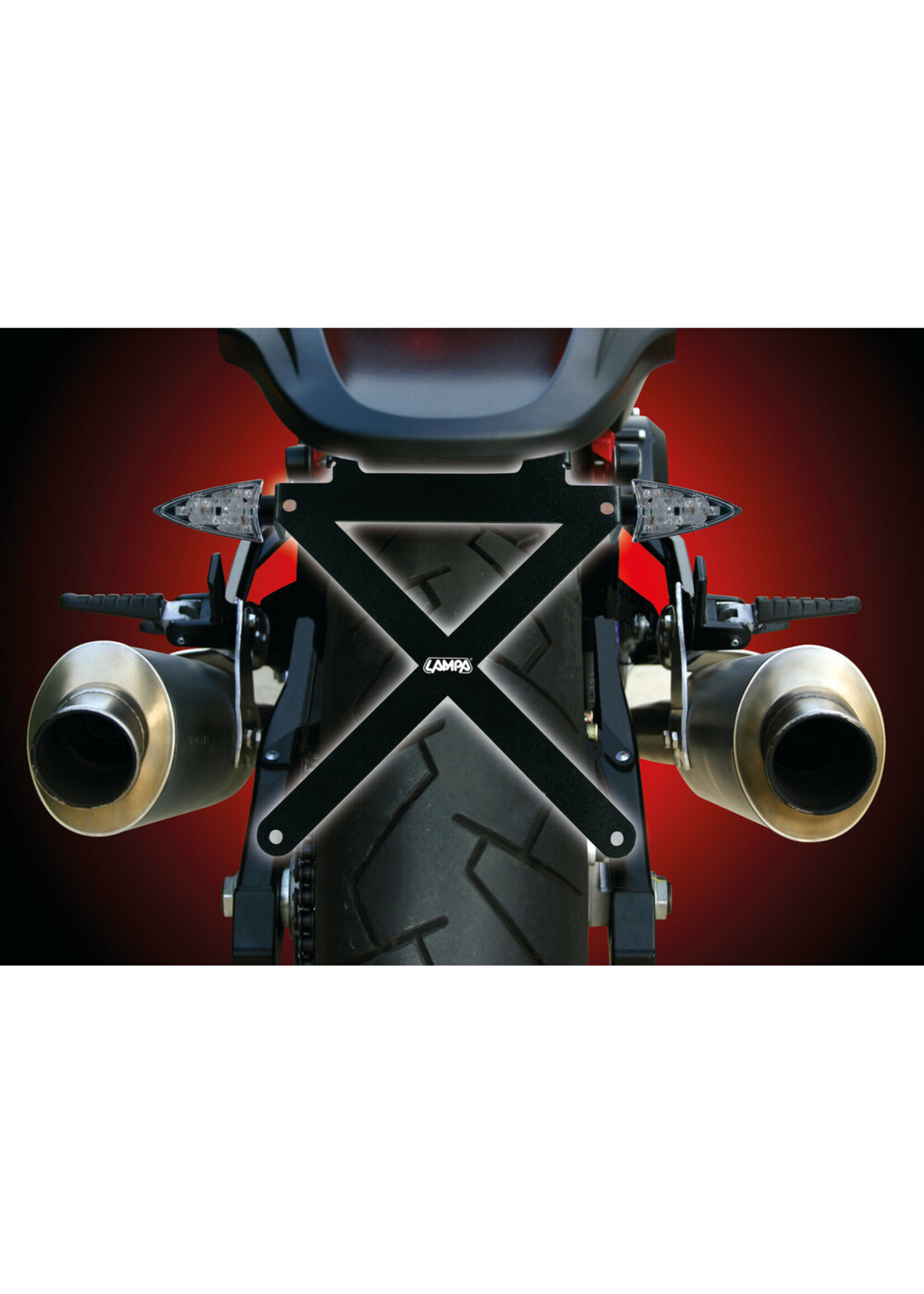 Lampa X-Plate, licence holder